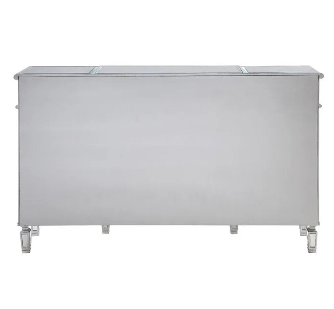 Chans Furniture DH-695 Mirrored Relection Andrea Hall Console (Silver)