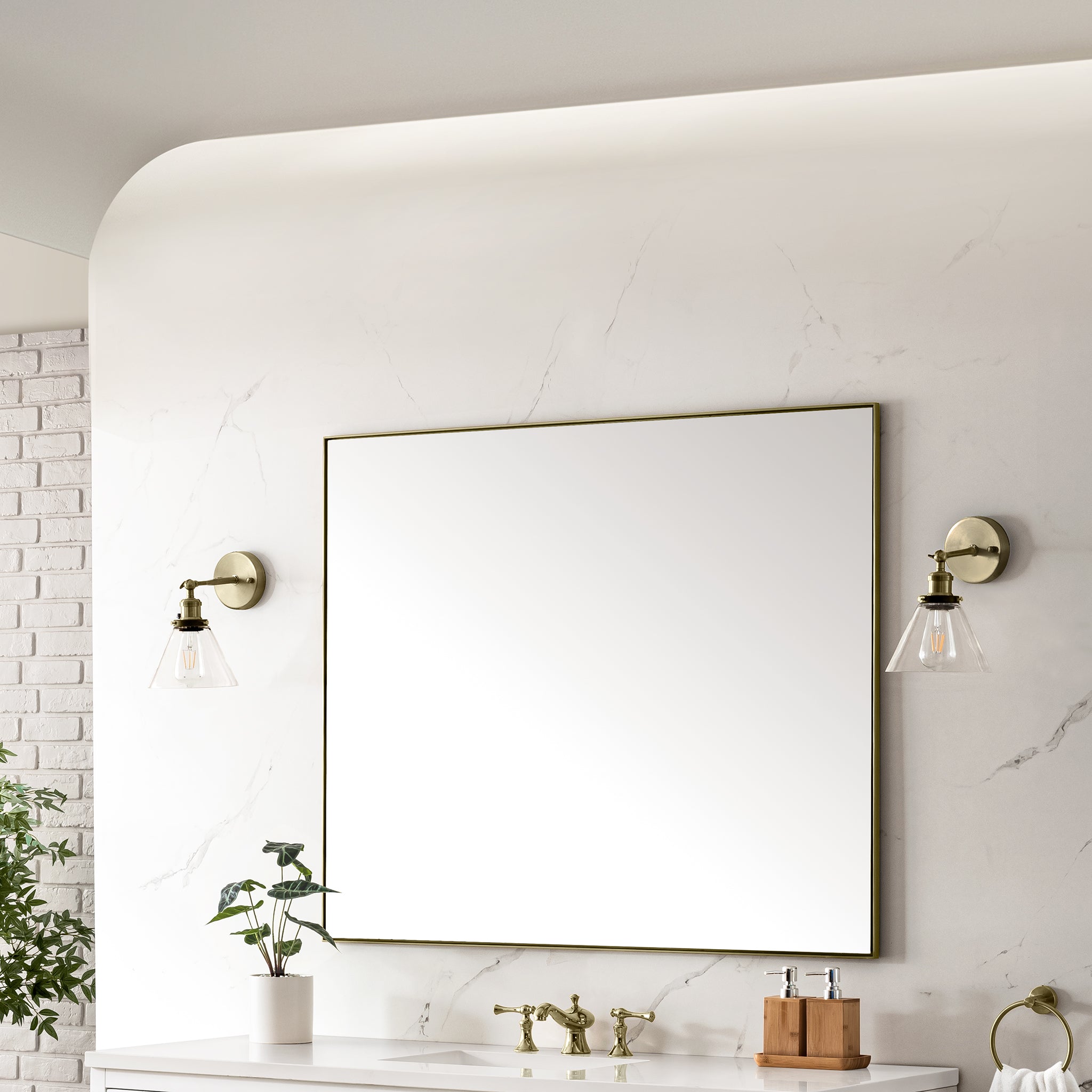 James Martin Rohe 48" Rectangular Mirror
