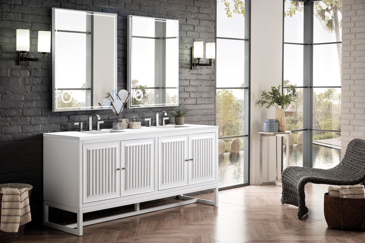 Athens 72" Double Vanity Cabinet