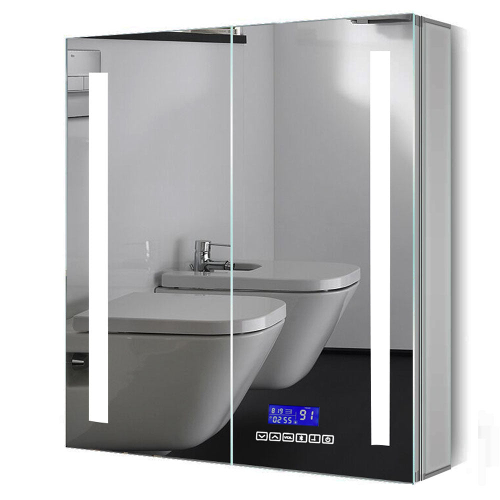 ALFI brand  ABMC2630BT 26" x 30" Double Door LED Light Bluetooth Medicine Cabinet