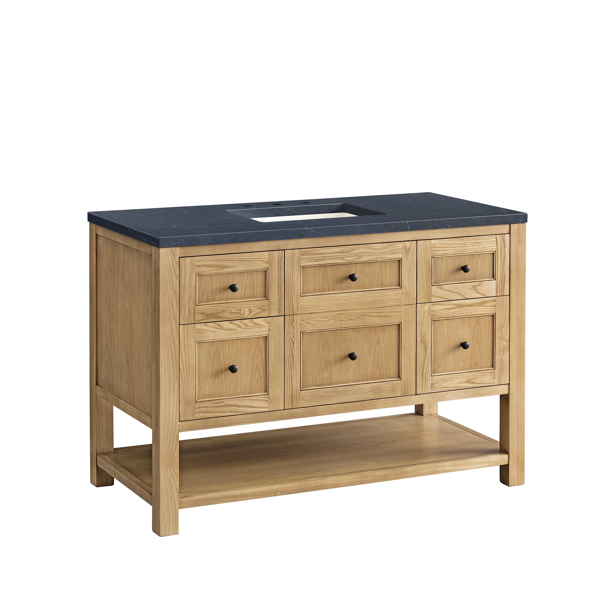 James Martin Breckenridge 48" Single Vanity in Light Natural Oak with 3cm Countertop