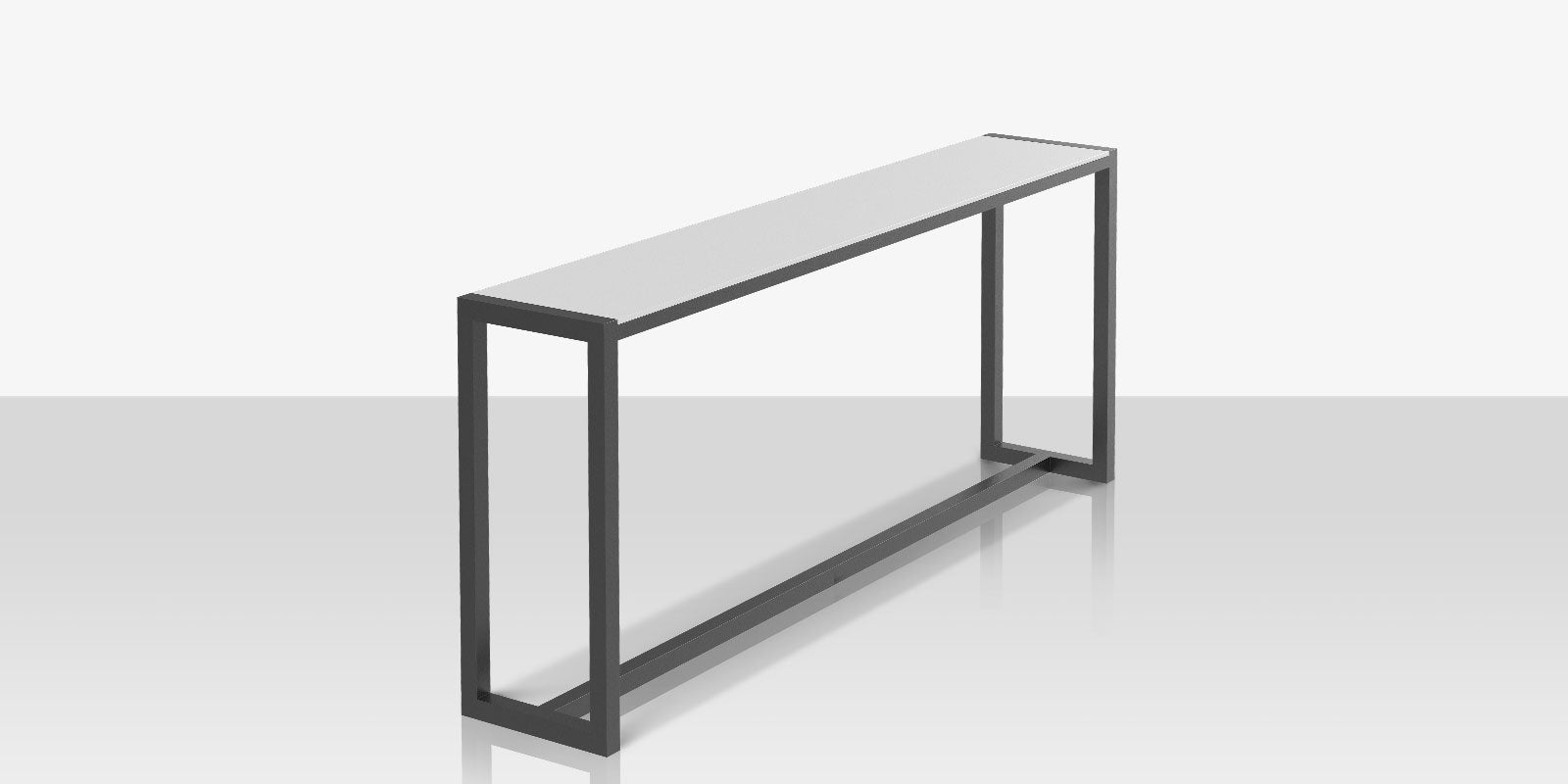 Modera Large Rectangular Drink Rail