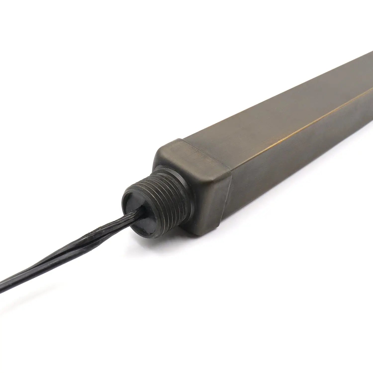 Modern Path Light Die Cast Brass G4 Socket 72″ Lead Wire with Ground Stake