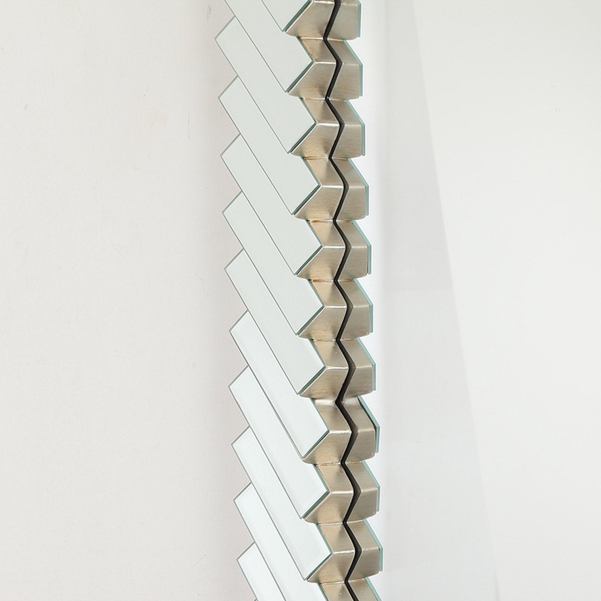 Modern Rectangle Framed Decorative Mirror
