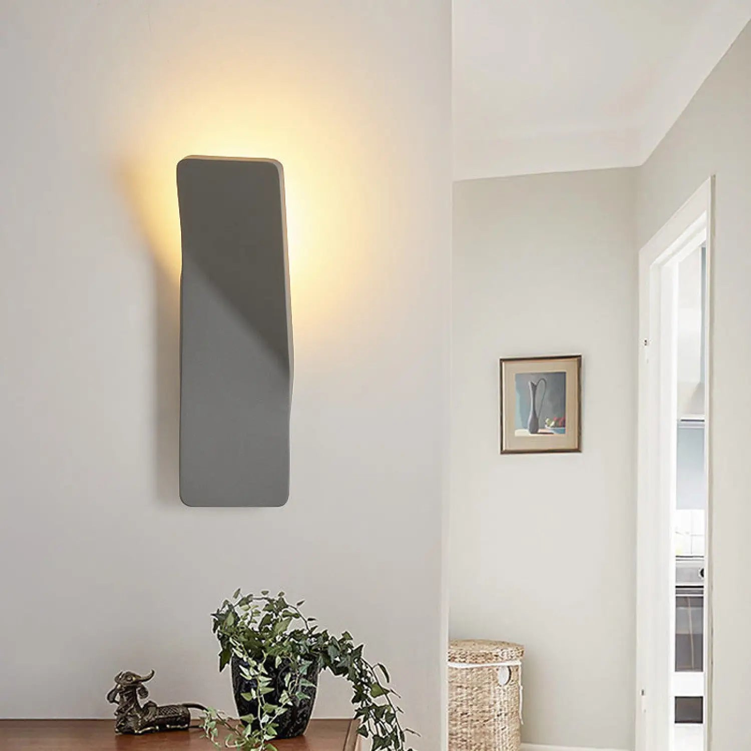 Modern Stairwell Light for Living Room and TV Background Wall