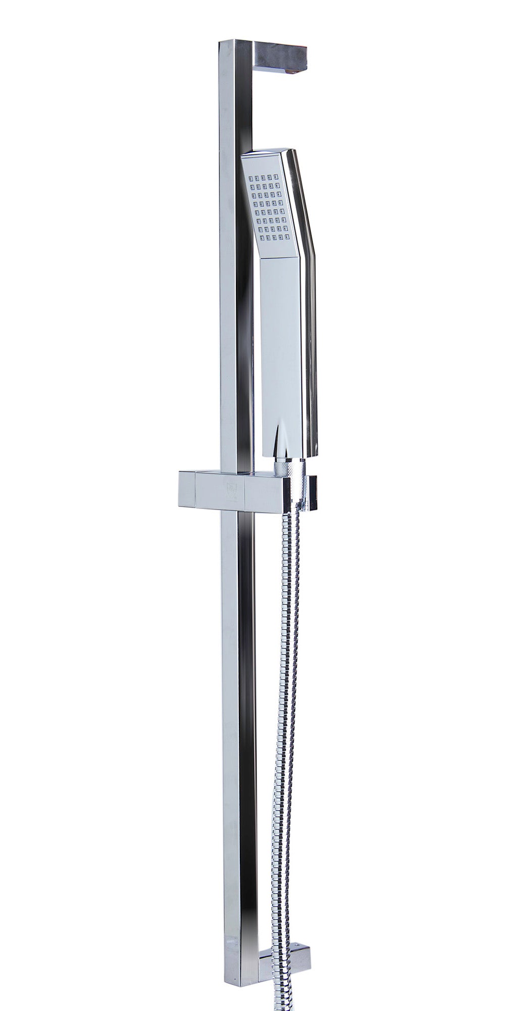 ALFI brand AB7606 Square Sliding Rail Hand Shower Set