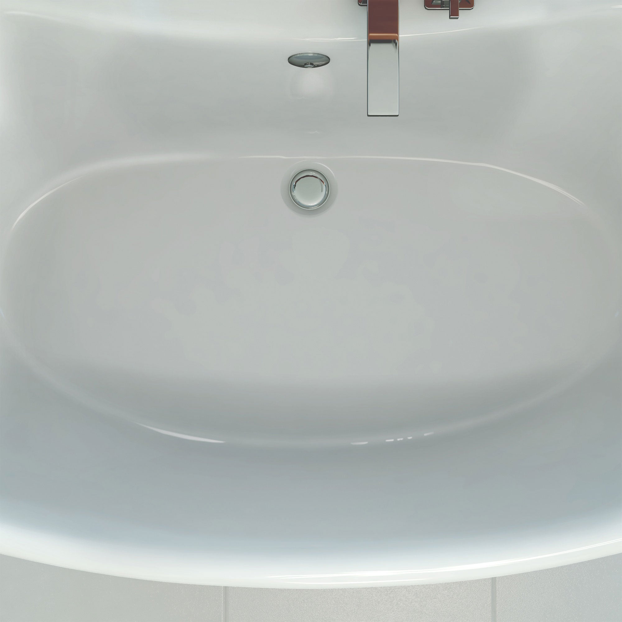 DreamLine Montego 66 in. L x 27 in. H Bathtub
