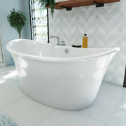 DreamLine Montego 66 in. L x 27 in. H Bathtub