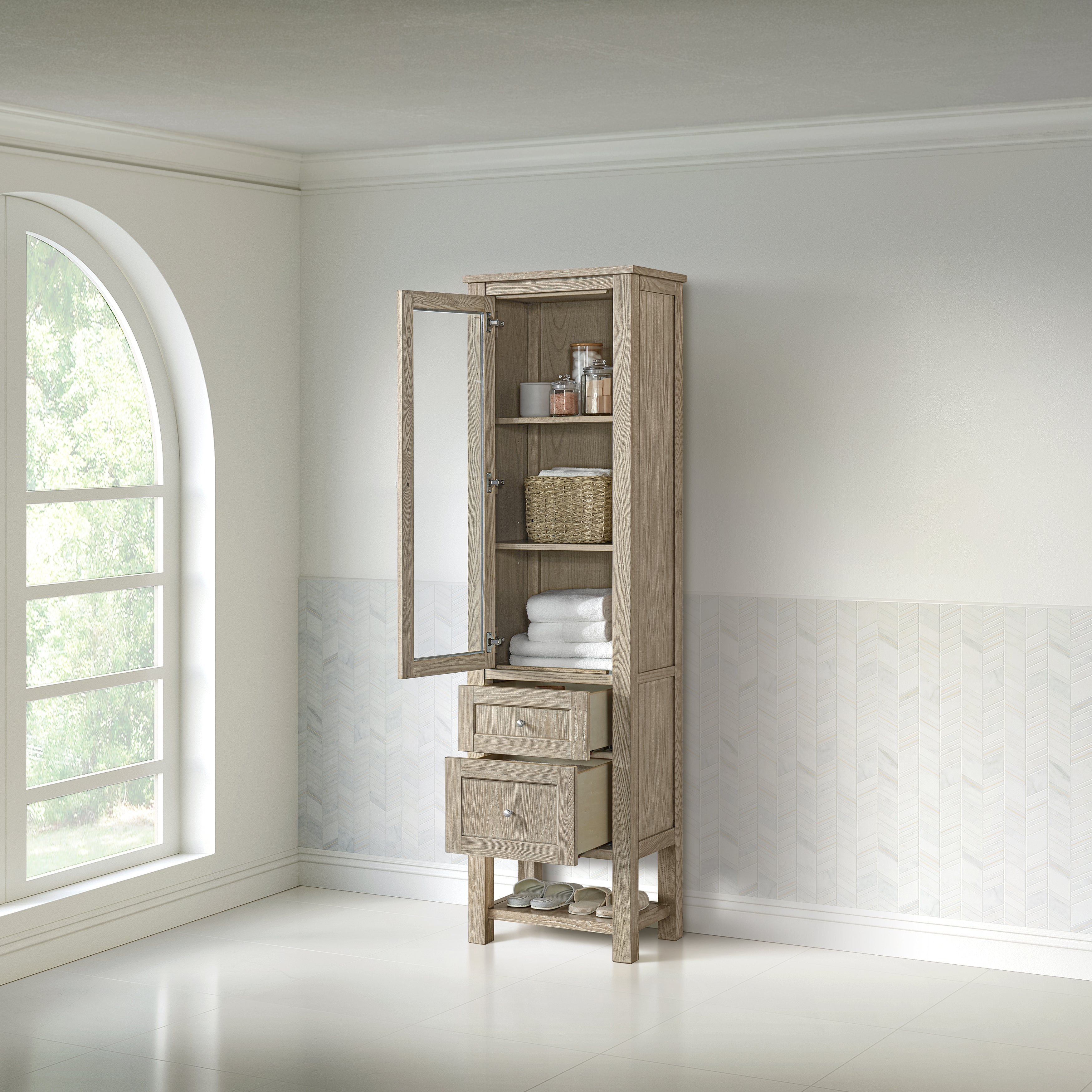 James Martin Breckenridge Linen Cabinet