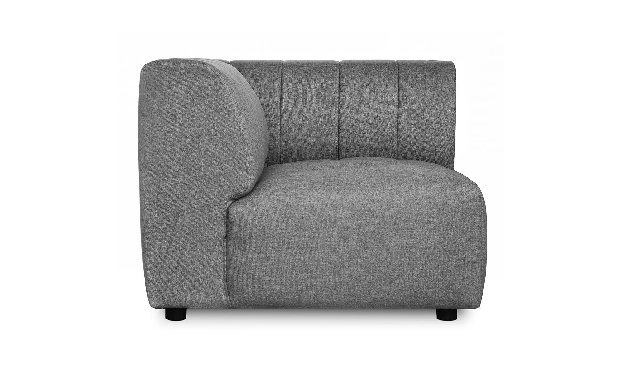 Moes Lyric Corner Chair Grey MT-1025