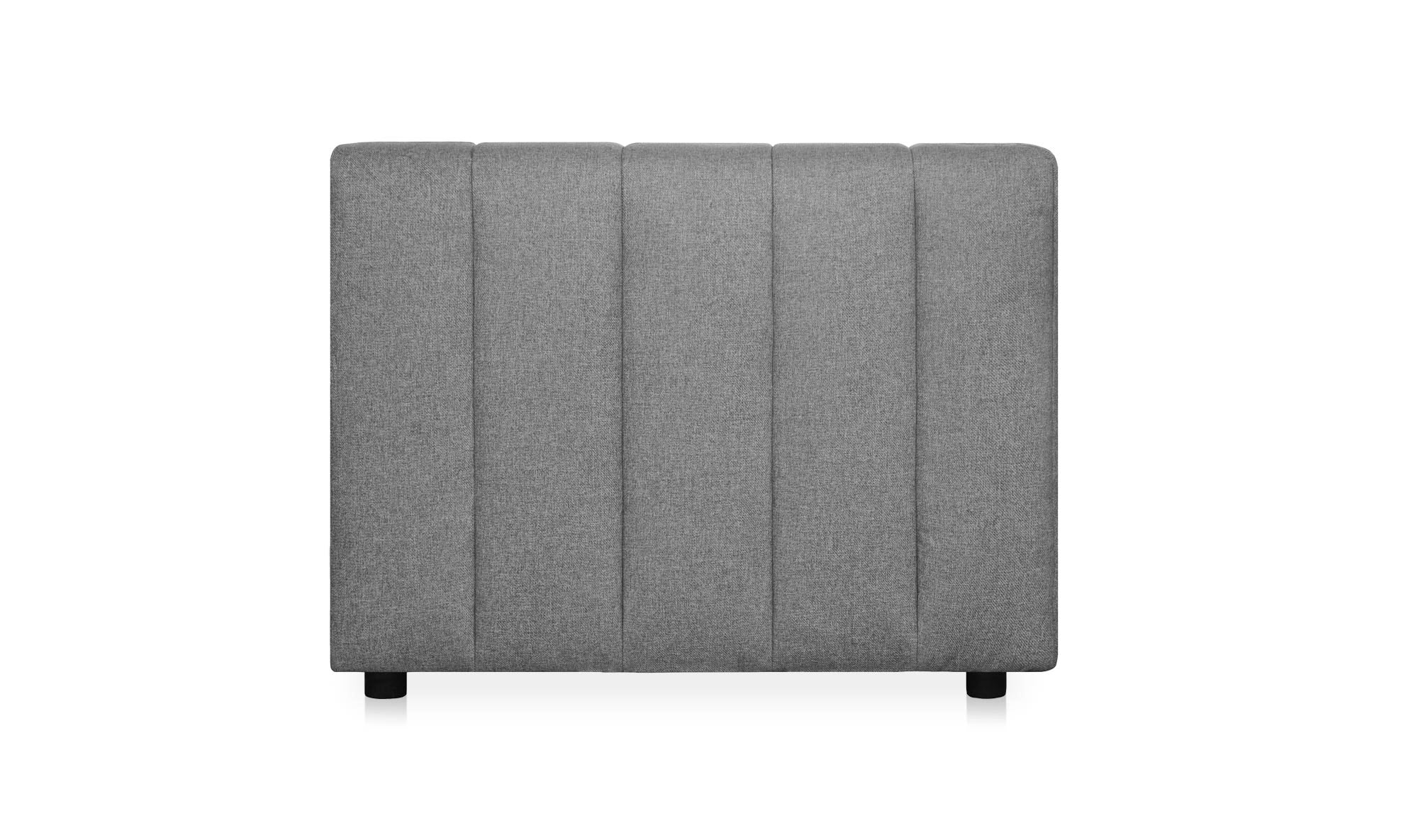 Moes Lyric Corner Chair Grey MT-1025