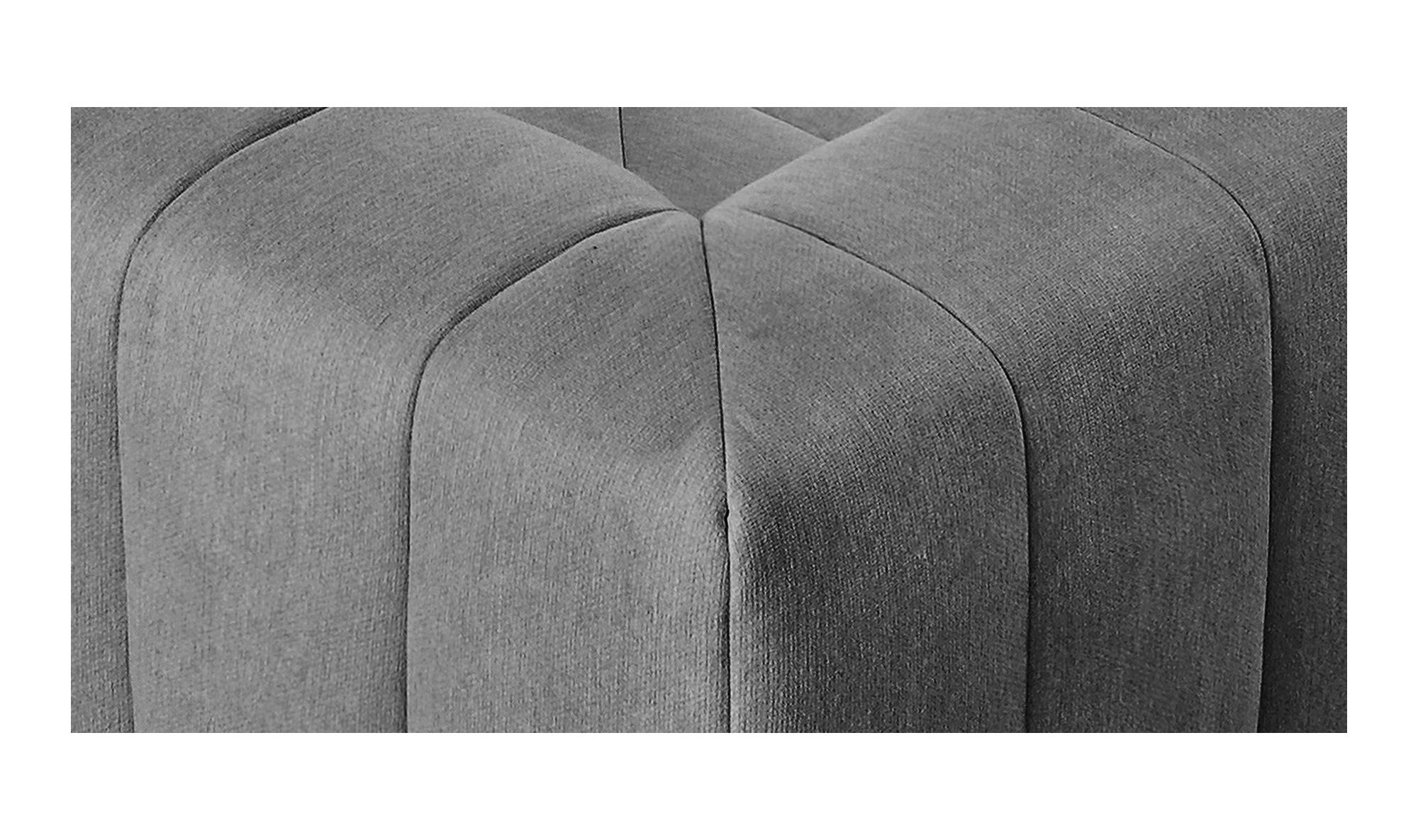 Moes Lyric Corner Chair Grey MT-1025