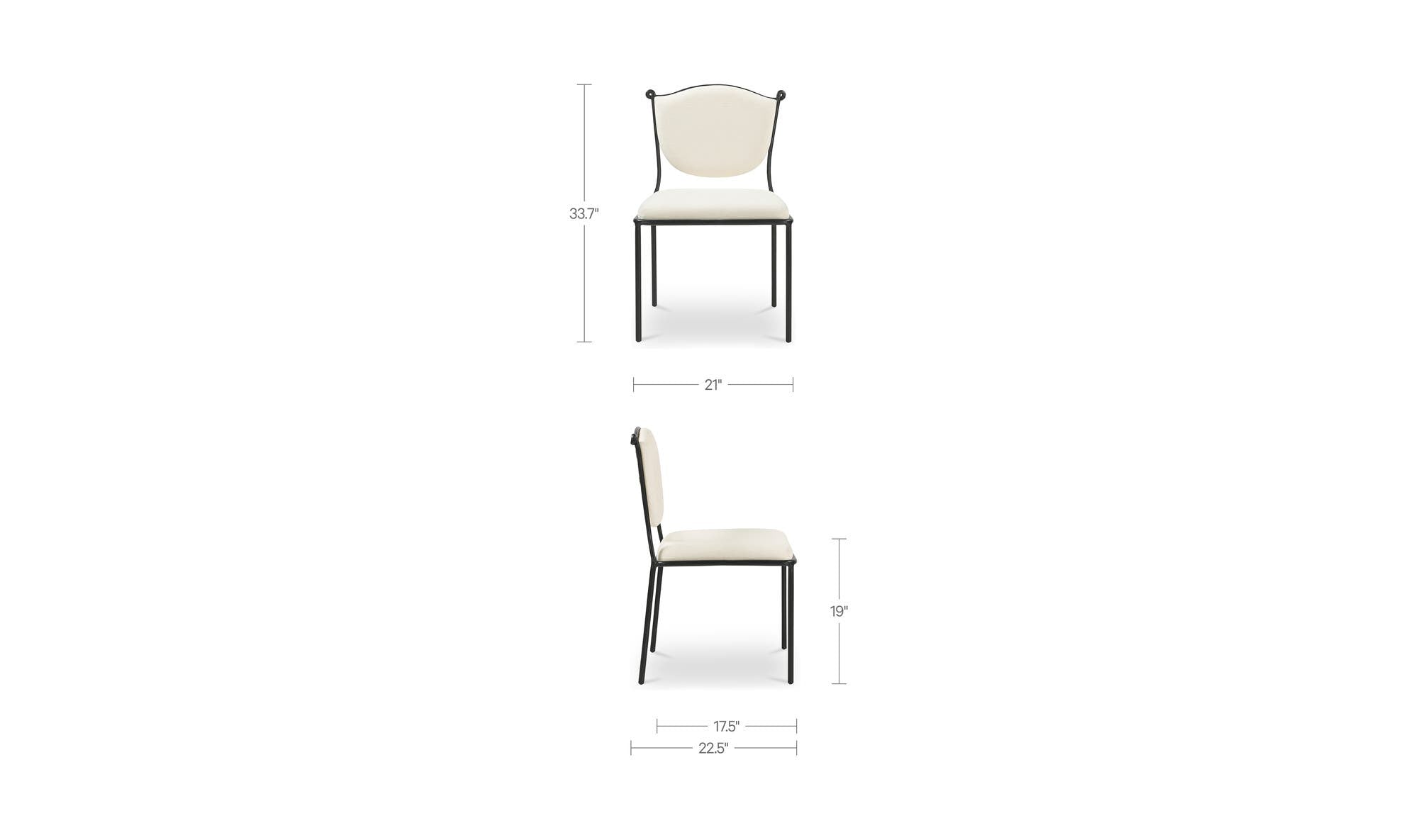 Moes Ferris Dining Chair MU-1001