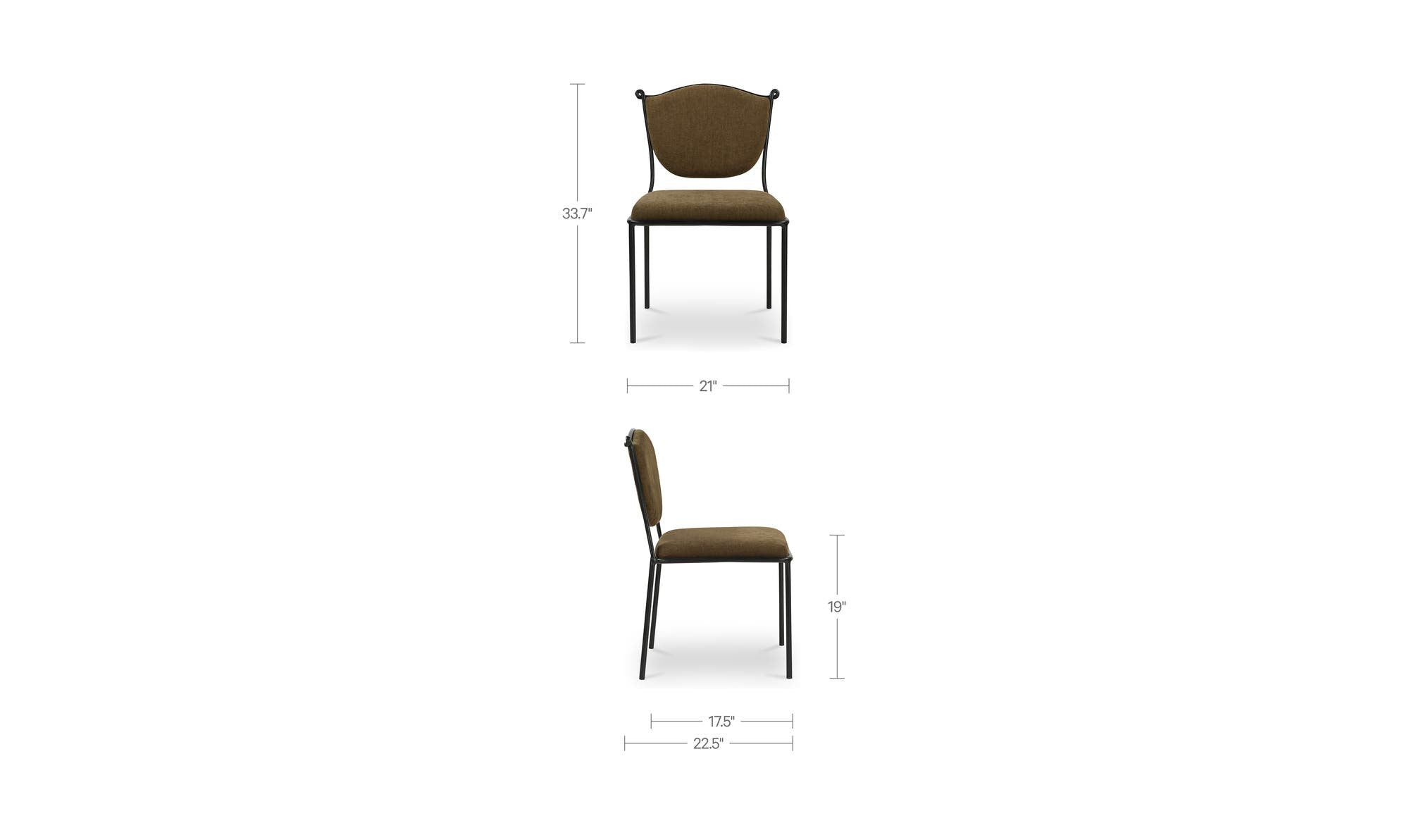 Moes Ferris Dining Chair MU-1001