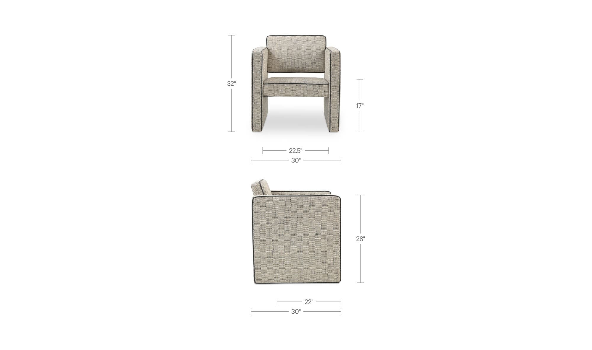 Moes Harris Accent Chair MU-1002