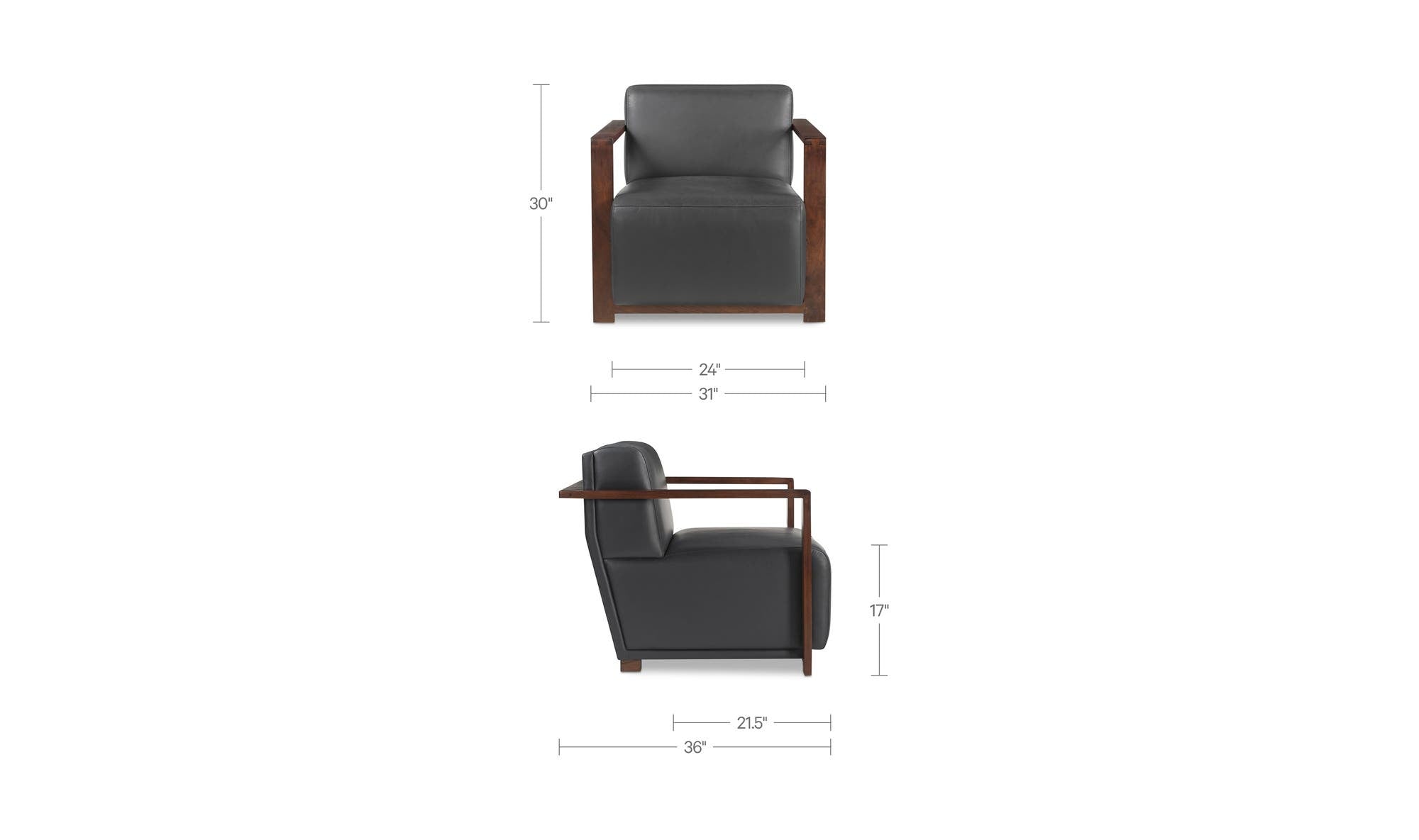 Moes Barnes Accent Chair MU-1004