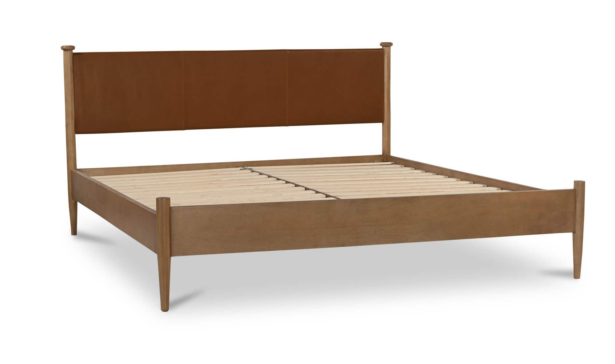 Moes Crosby King Bed Brown MU-1009