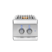 American Made Grills MUSSB2 Muscle Double Side Burner