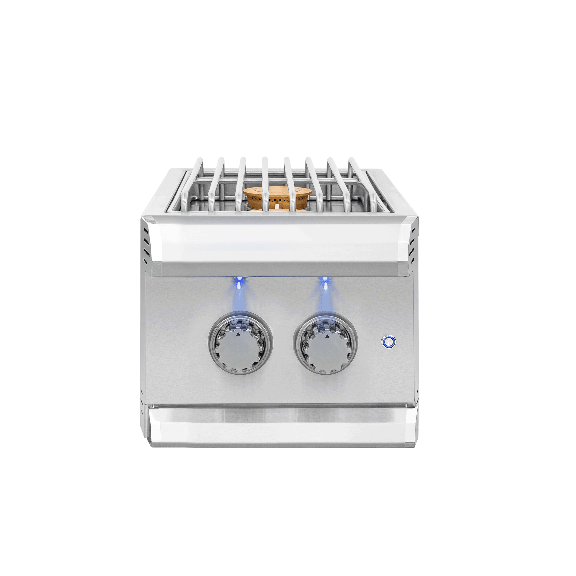 American Made Grills MUSSB2 Muscle Double Side Burner