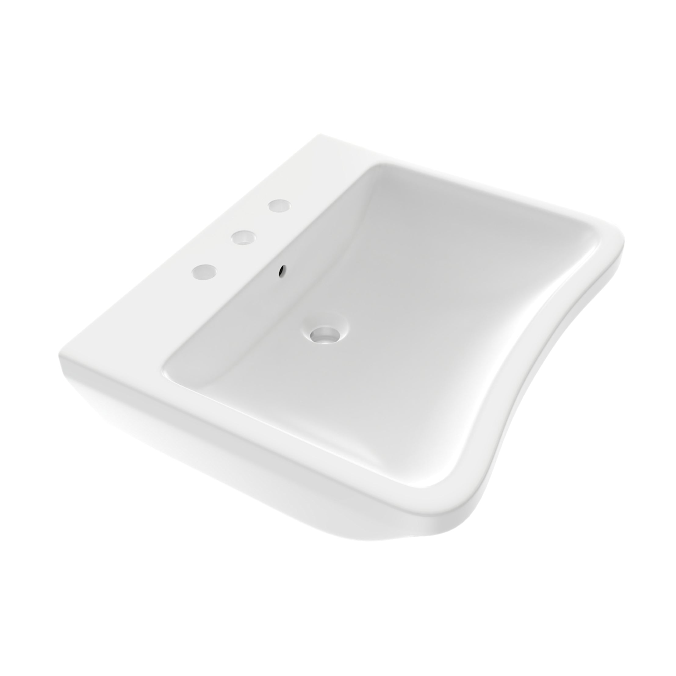 MAIDSTONE Lea 26 Inch Wall Mounted Bathroom ADA Sink