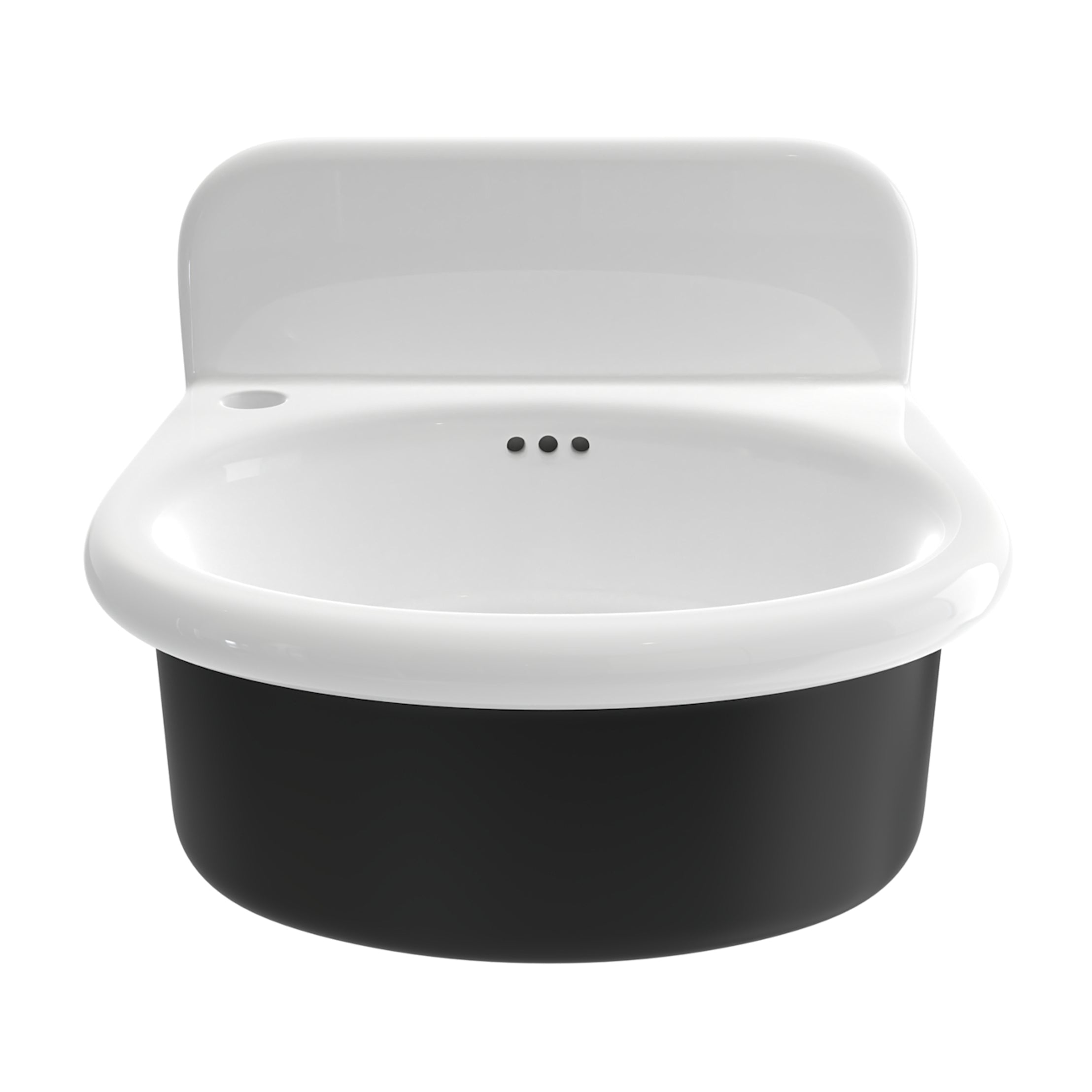 MAIDSTONE Hudson 20 Inch Wall Mounted Bathroom Sink
