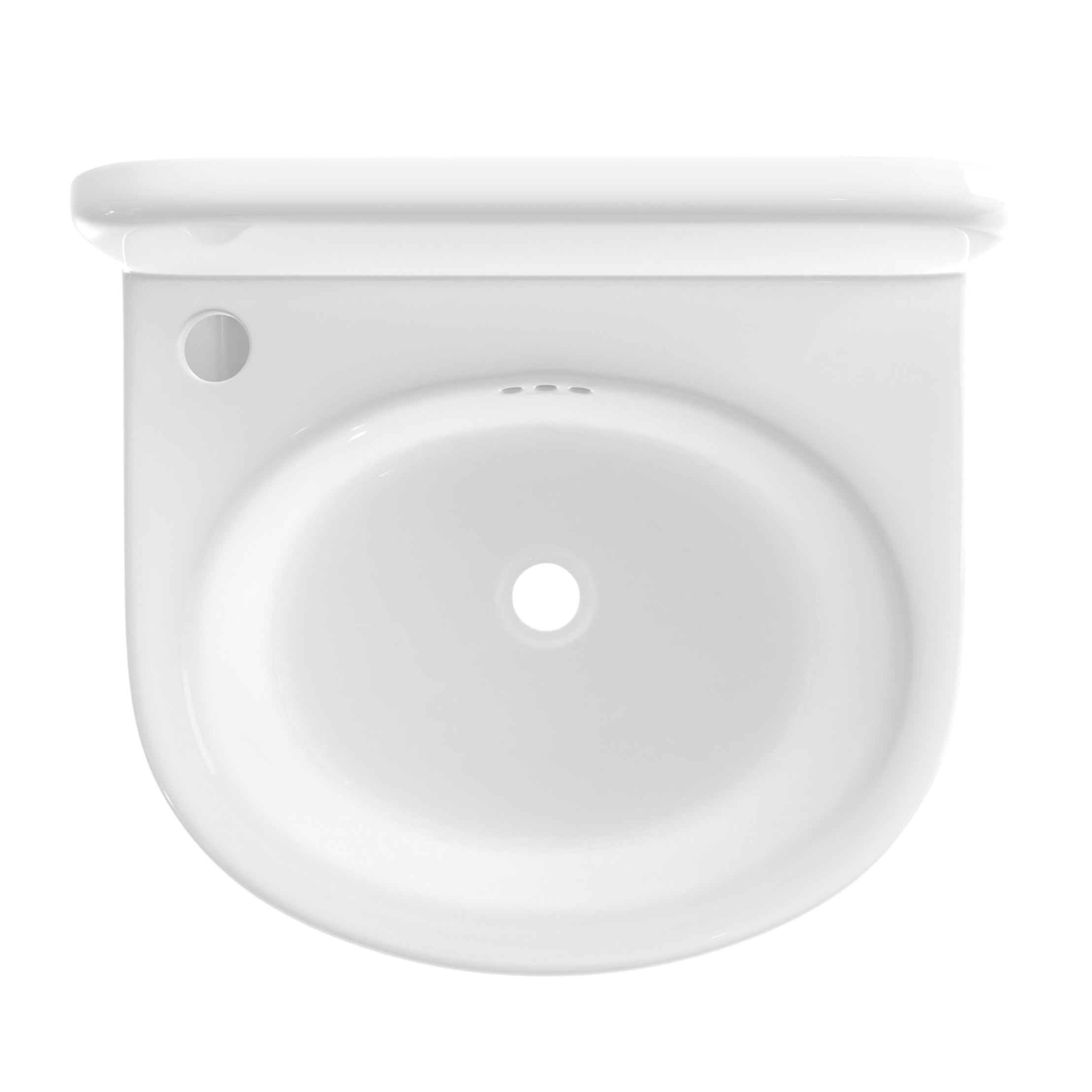 MAIDSTONE Hudson 20 Inch Wall Mounted Bathroom Sink