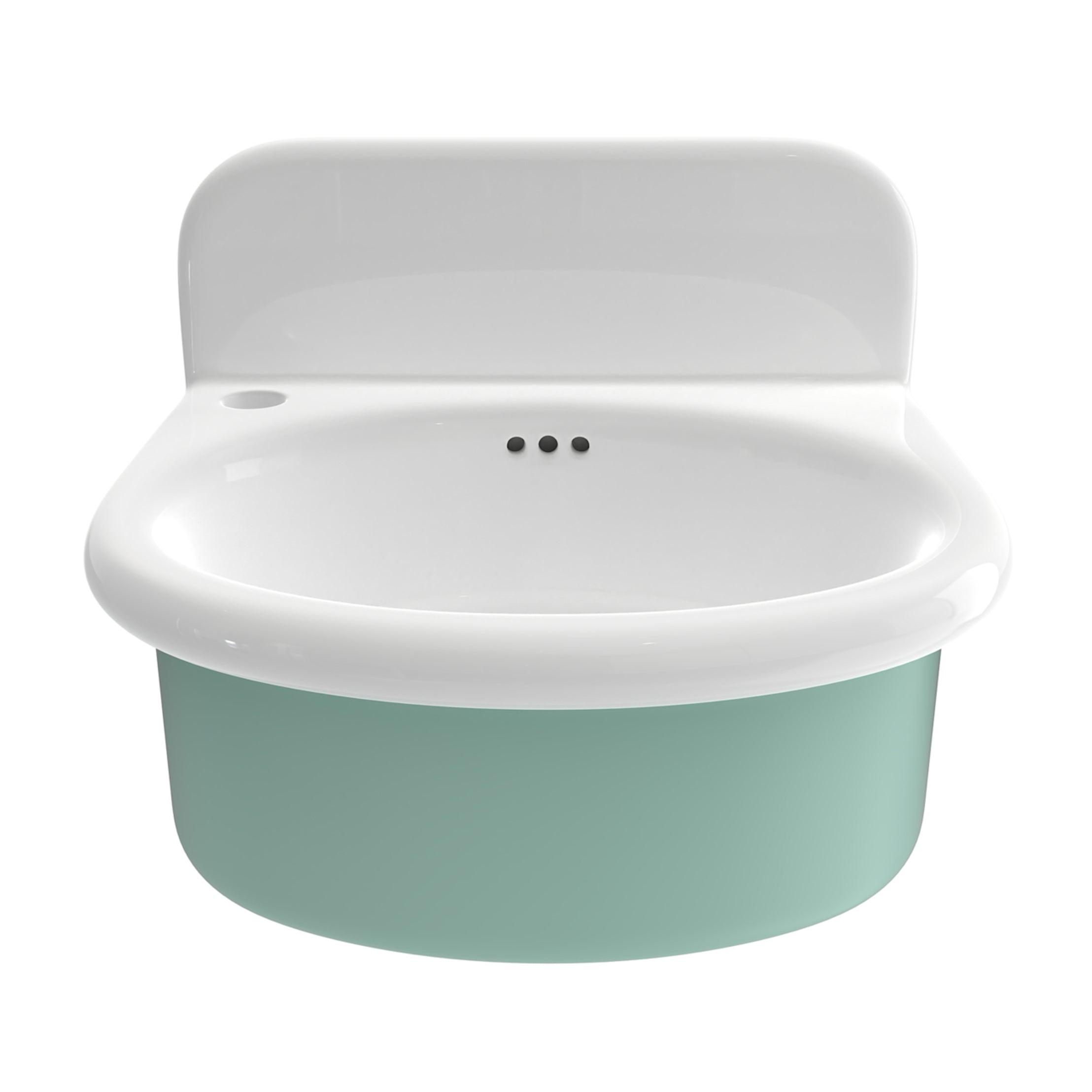MAIDSTONE Hudson 20 Inch Wall Mounted Bathroom Sink