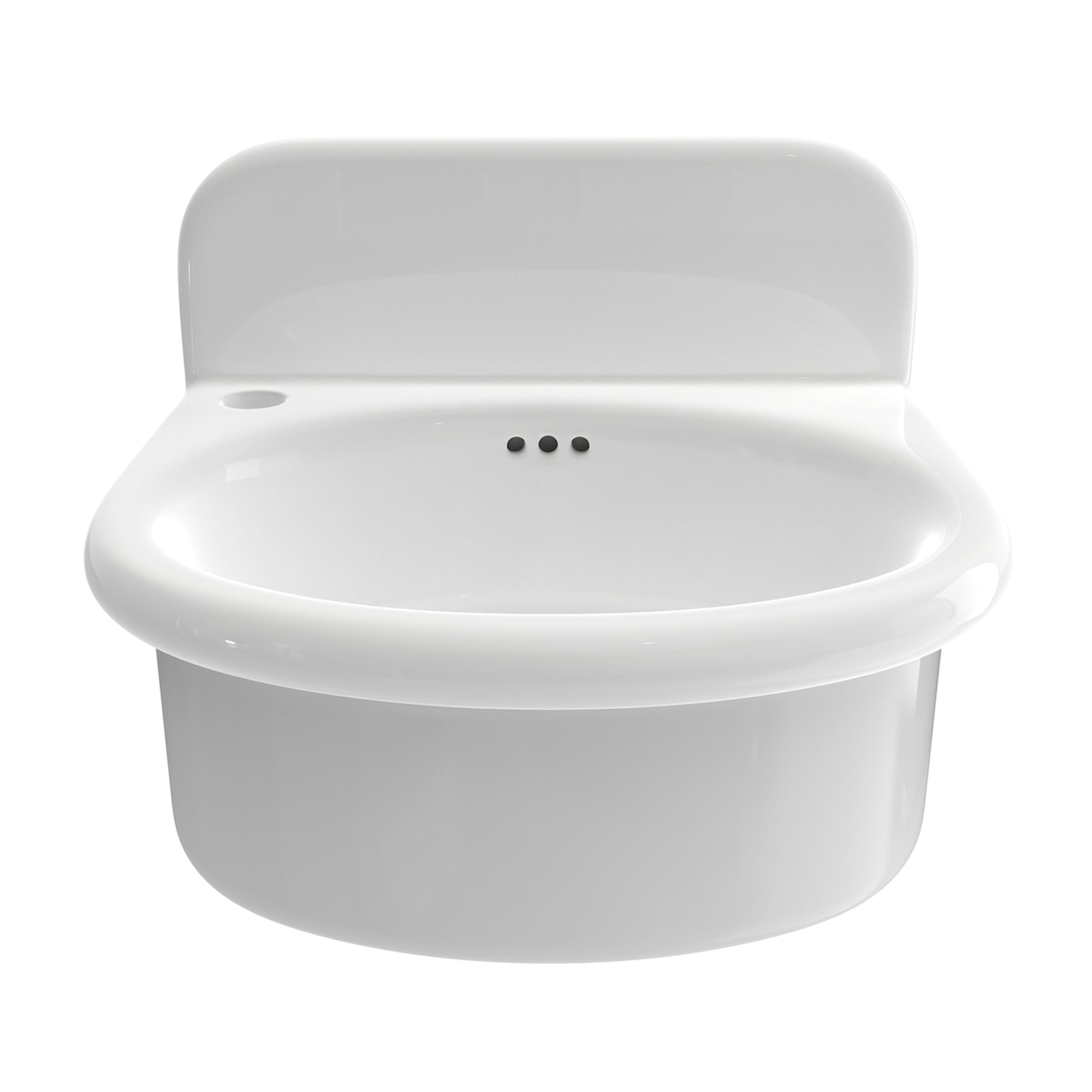 MAIDSTONE Hudson 20 Inch Wall Mounted Bathroom Sink