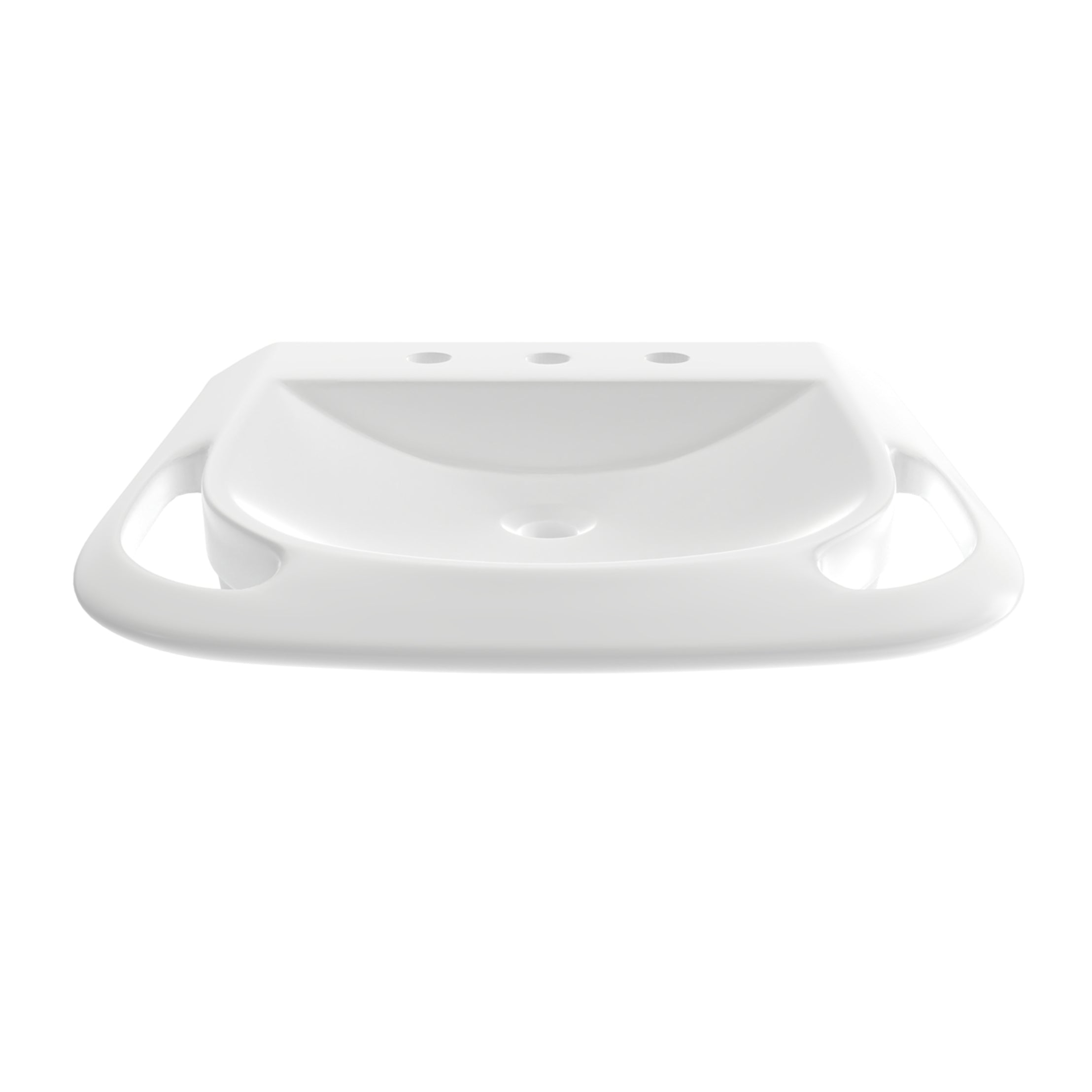 MAIDSTONE Gia 24 Inch Wall Mounted Bathroom ADA Sink