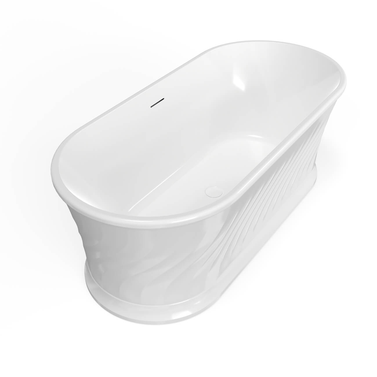 Maidstone Vortelle Acrylic Double Ended Freestanding Tub