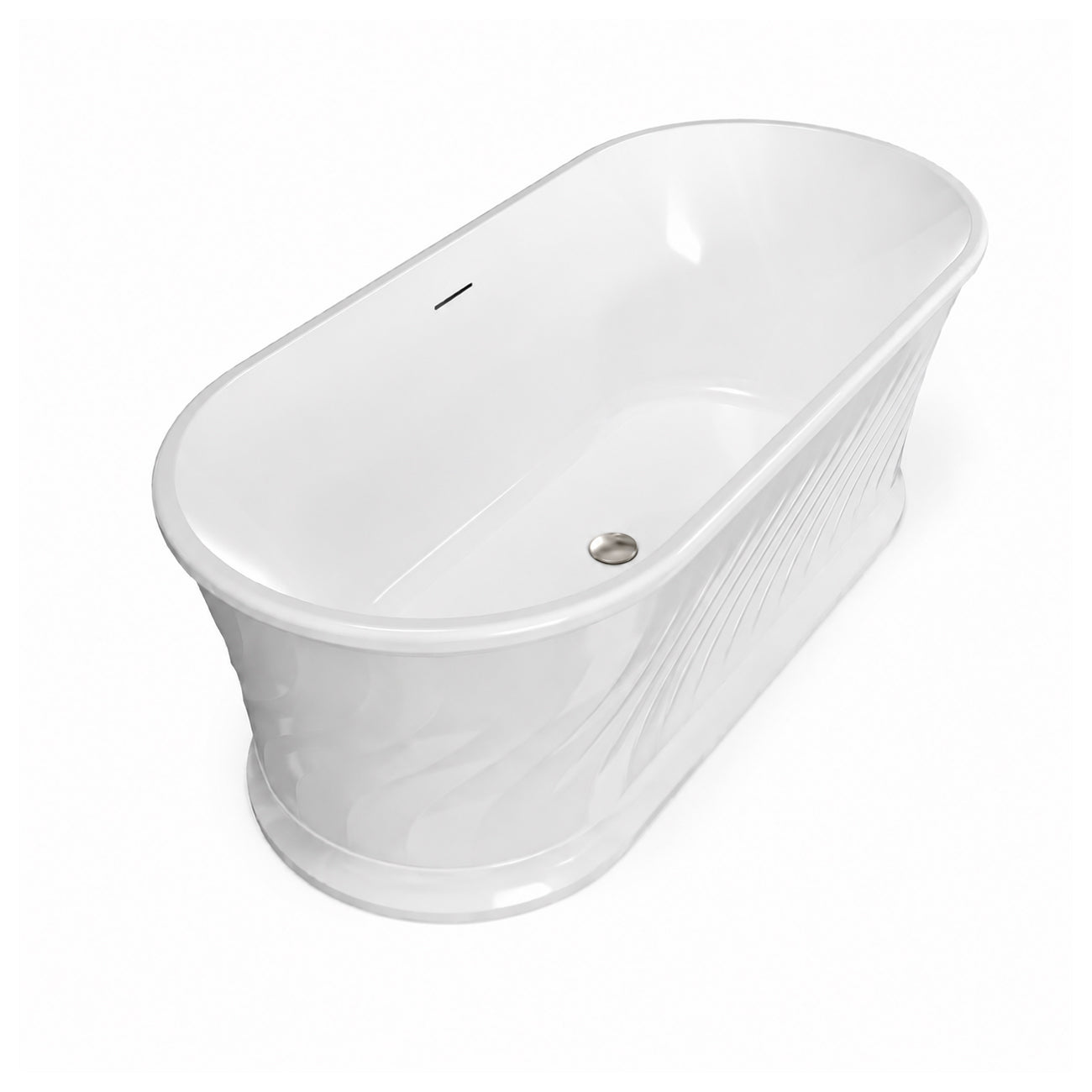 Maidstone Vortelle Acrylic Double Ended Freestanding Tub