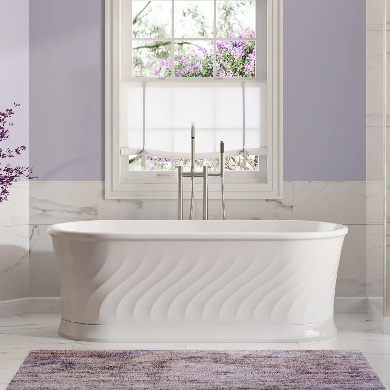 Maidstone Vortelle Acrylic Double Ended Freestanding Tub