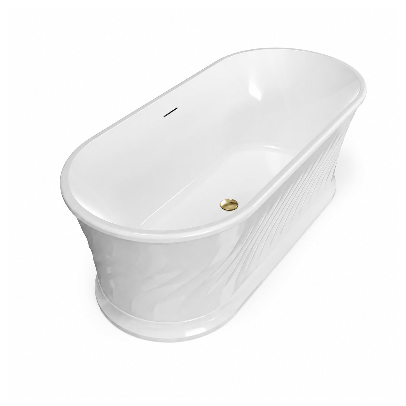 Maidstone Vortelle Acrylic Double Ended Freestanding Tub