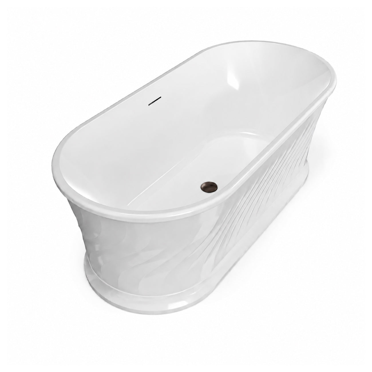 Maidstone Vortelle Acrylic Double Ended Freestanding Tub