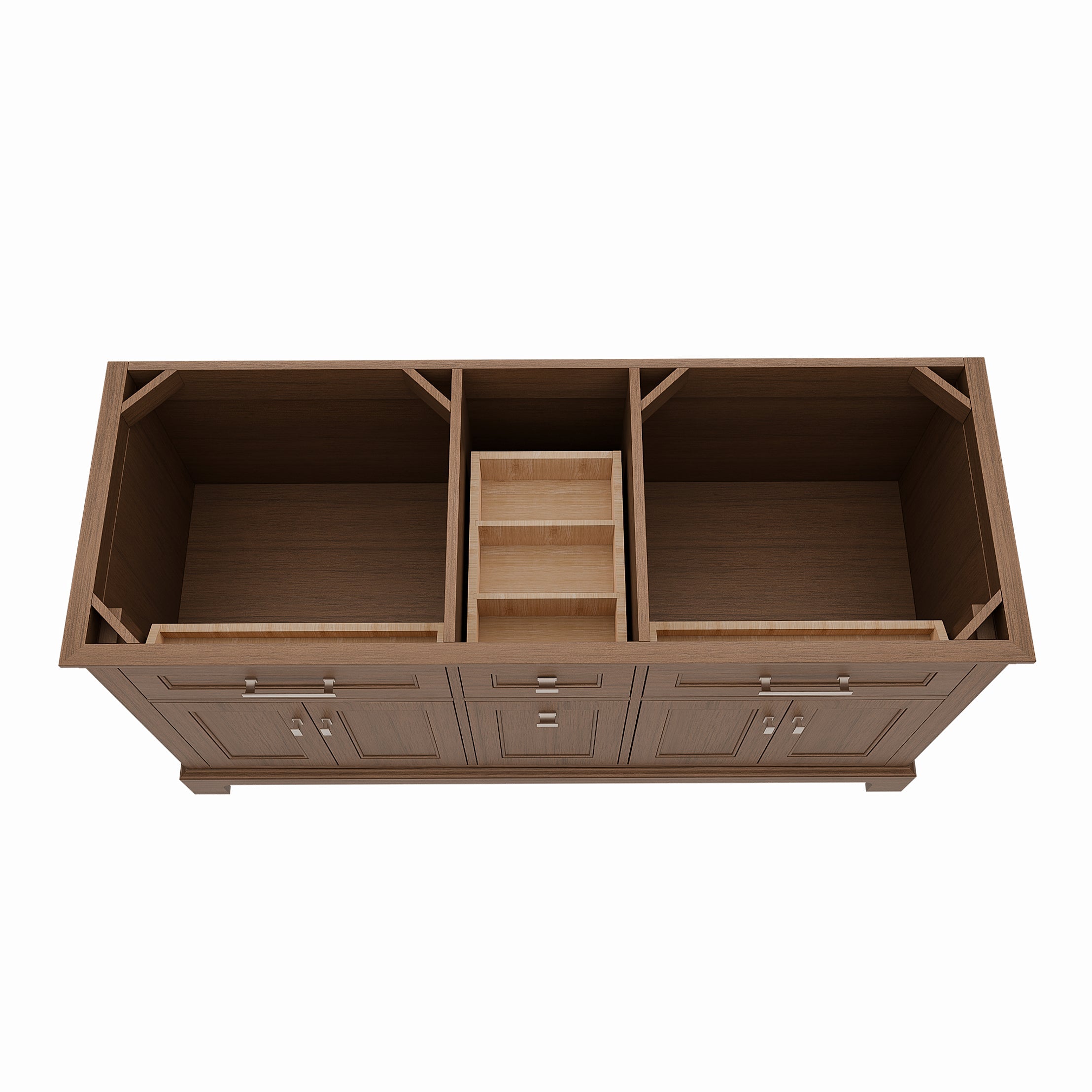 MAIDSTONE Bronson 60 Inch Vanity Base