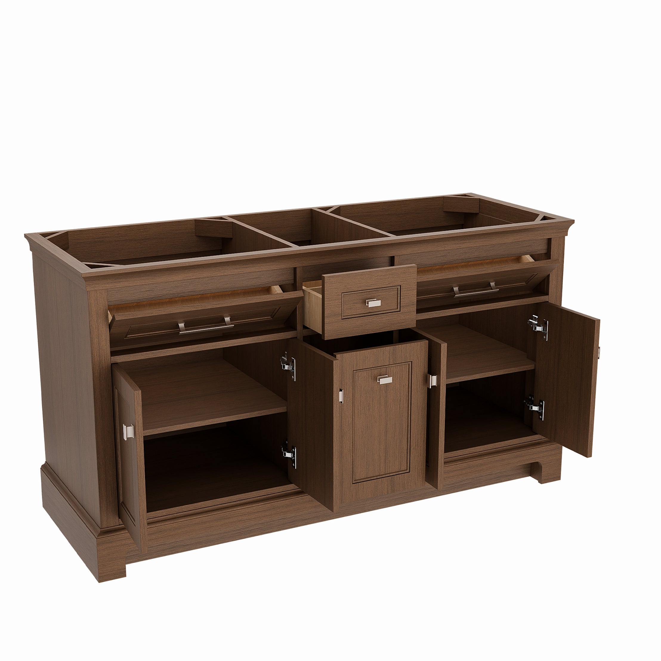 MAIDSTONE Bronson 60 Inch Vanity Base