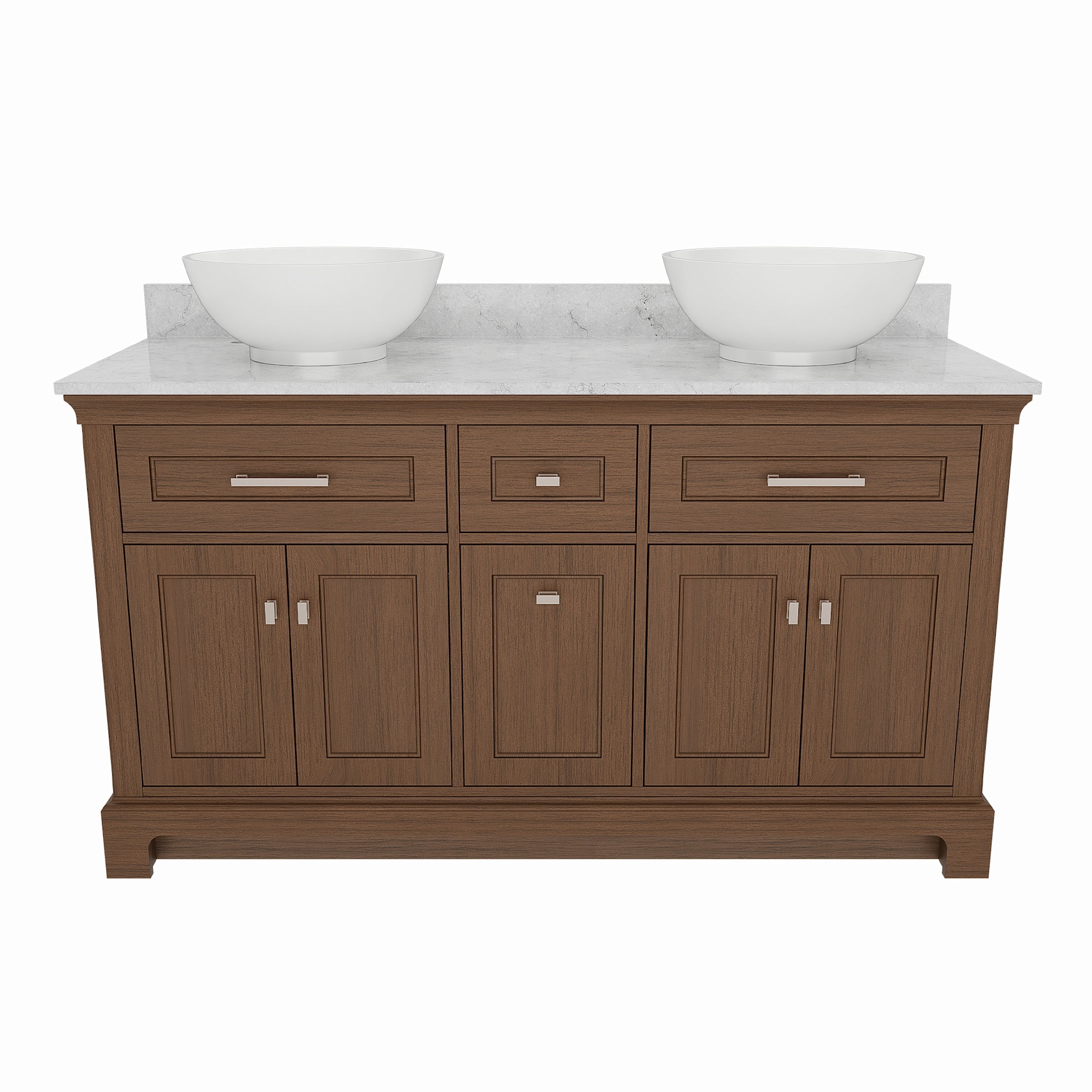 MAIDSTONE Bronson 60 Inch Vanity Base