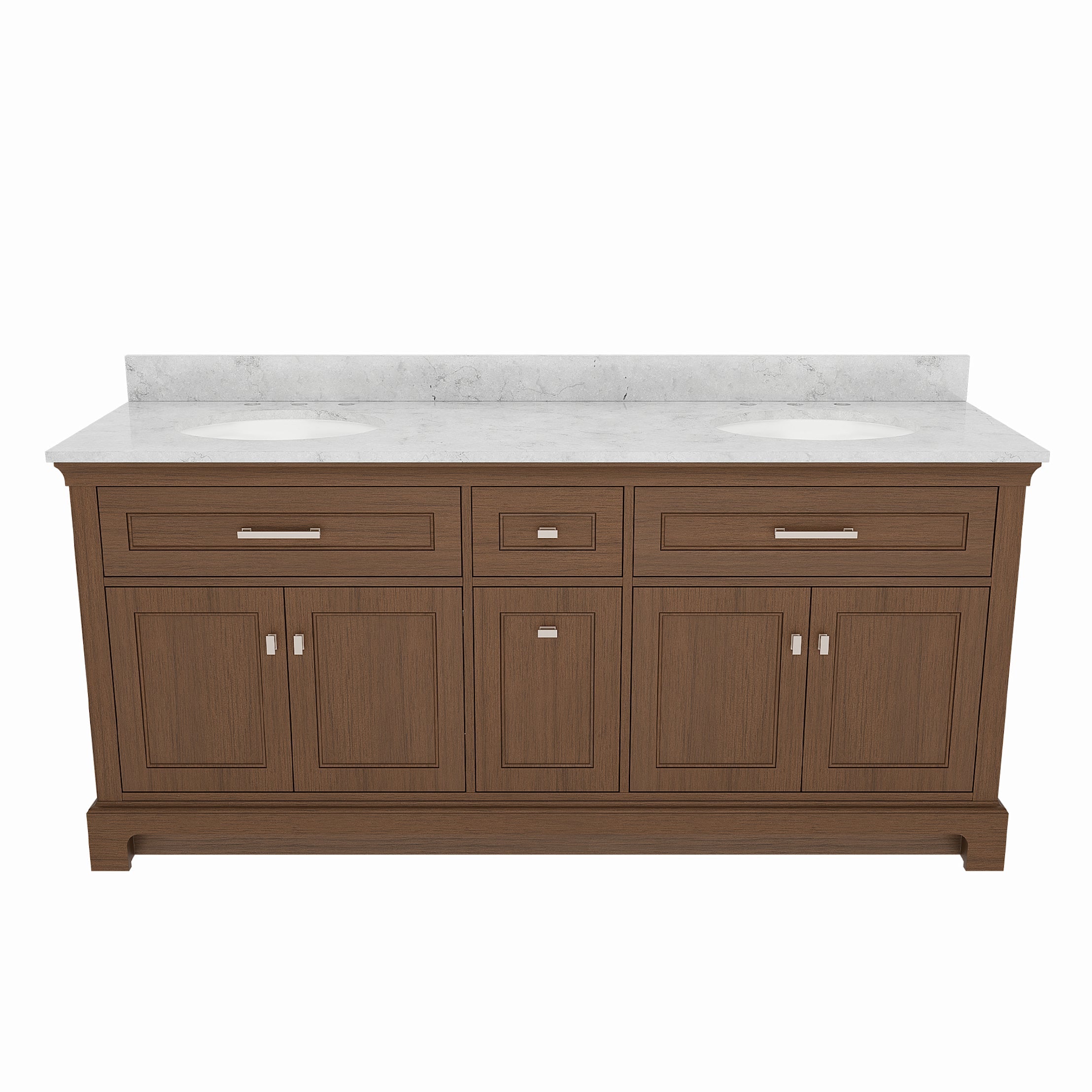 MAIDSTONE Bronson 72 Inch Vanity Base