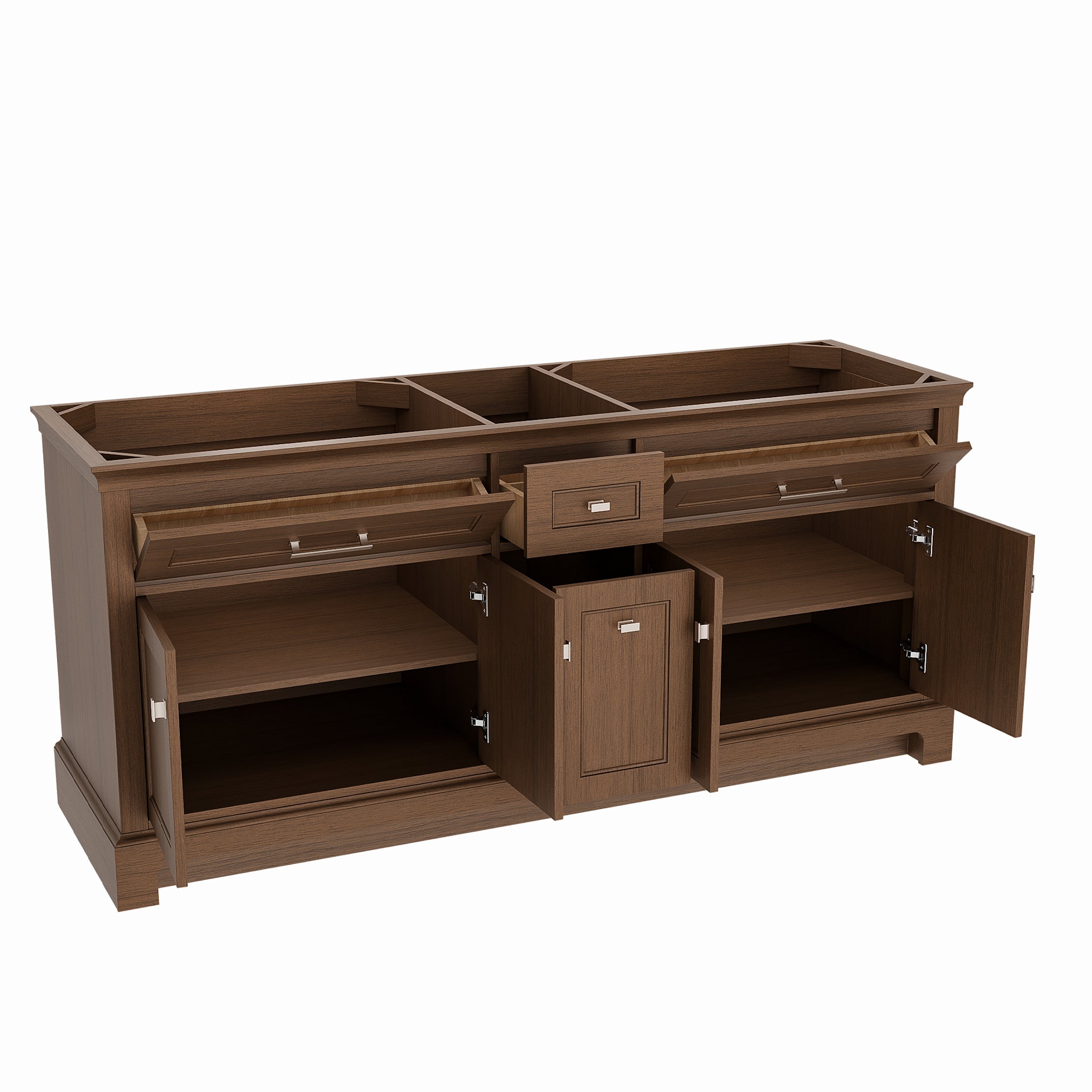 MAIDSTONE Bronson 72 Inch Vanity Base