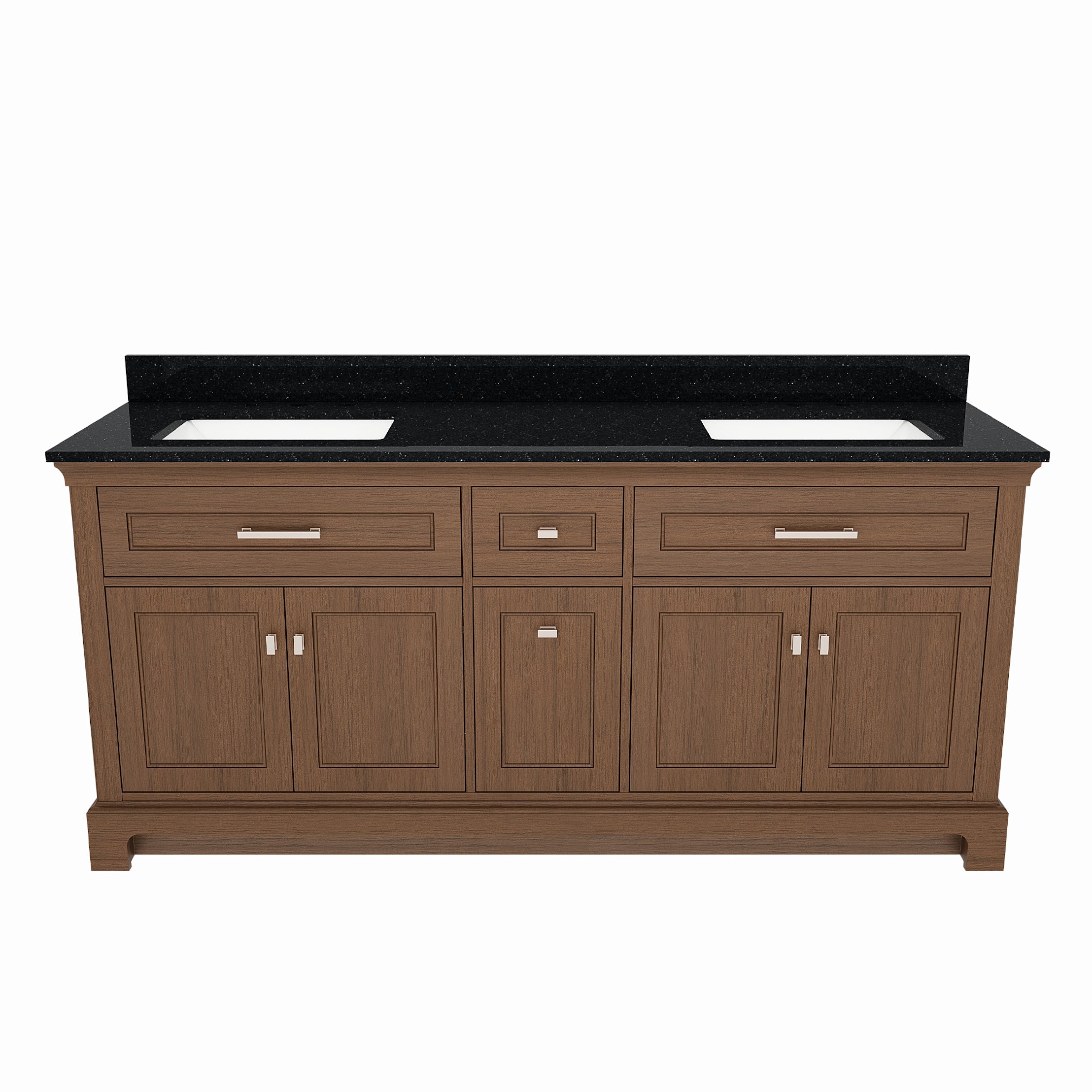 MAIDSTONE Bronson 72 Inch Vanity Base