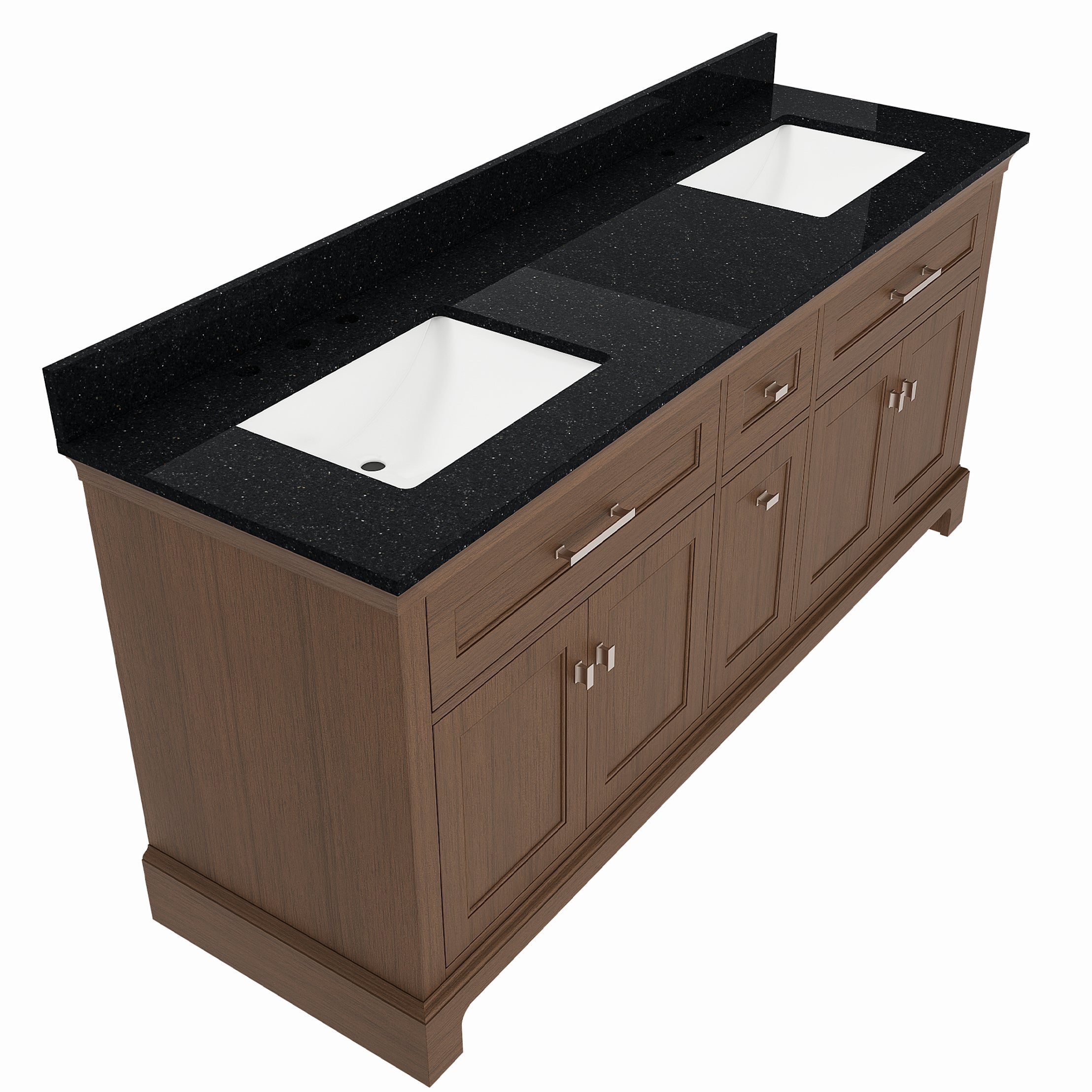 MAIDSTONE Bronson 72 Inch Vanity Base