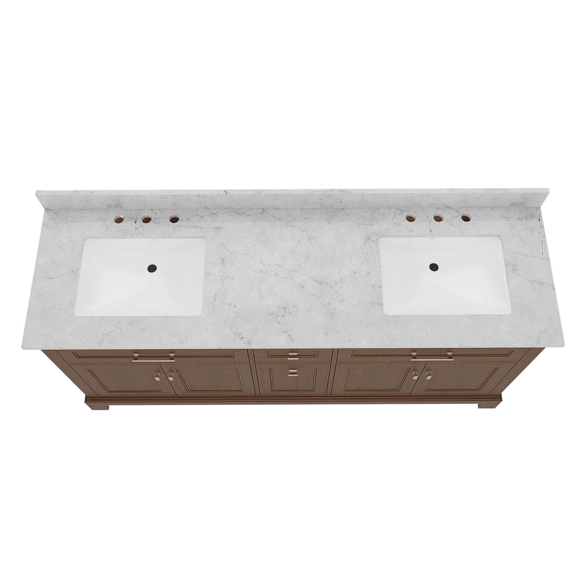 MAIDSTONE Bronson 72 Inch Vanity Base