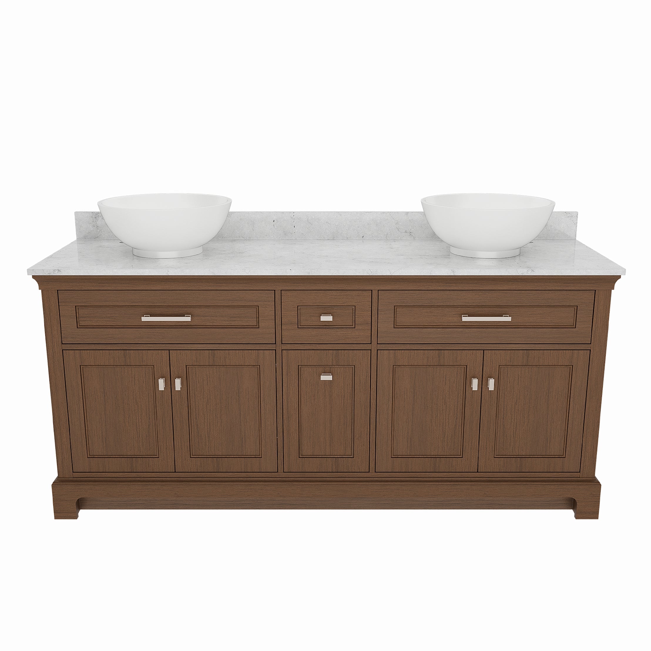 MAIDSTONE Bronson 72 Inch Vanity Base