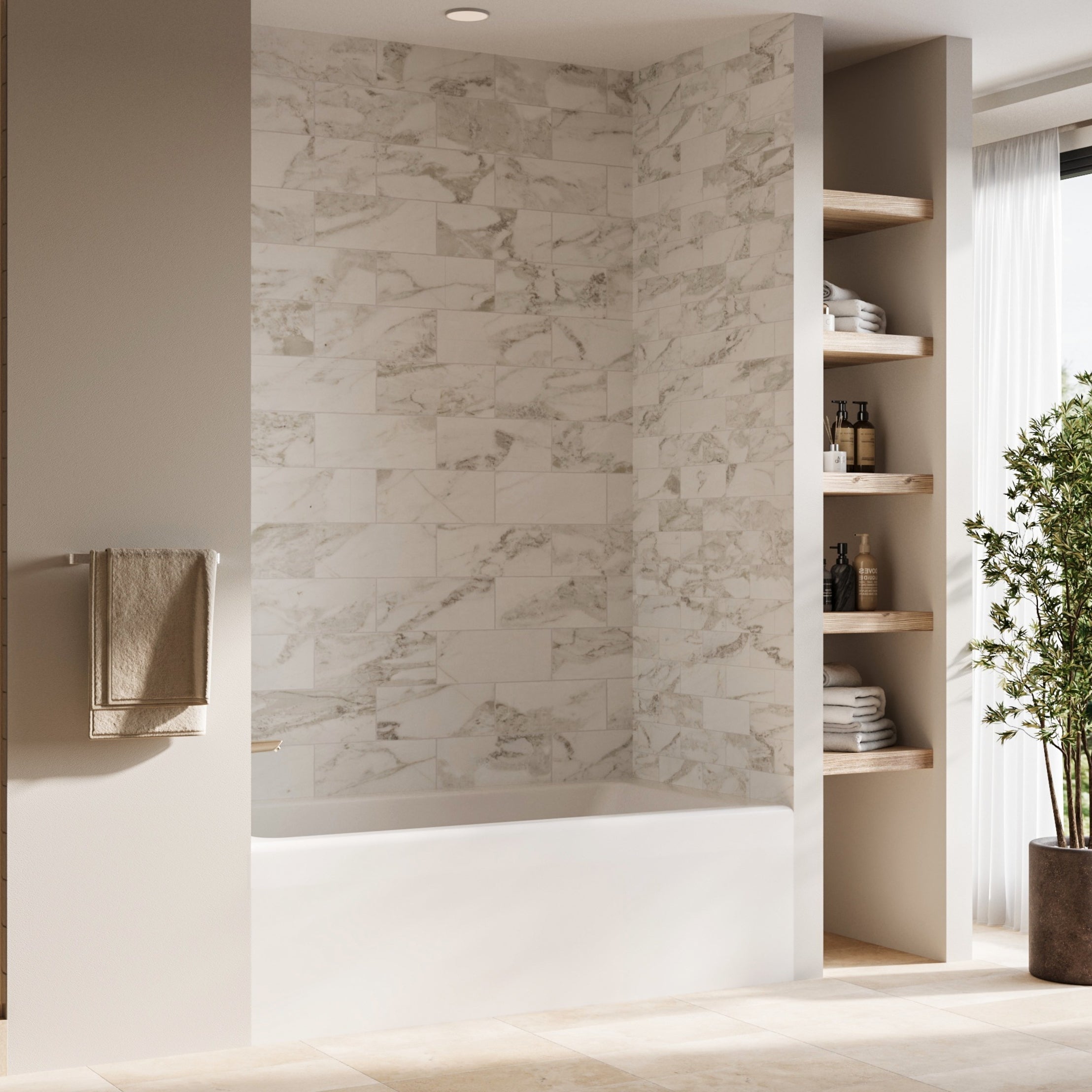 Maidstone Laken Integral Apron Bathtub