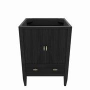 MAIDSTONE Valmont 24 Inch Fluted Vanity Base