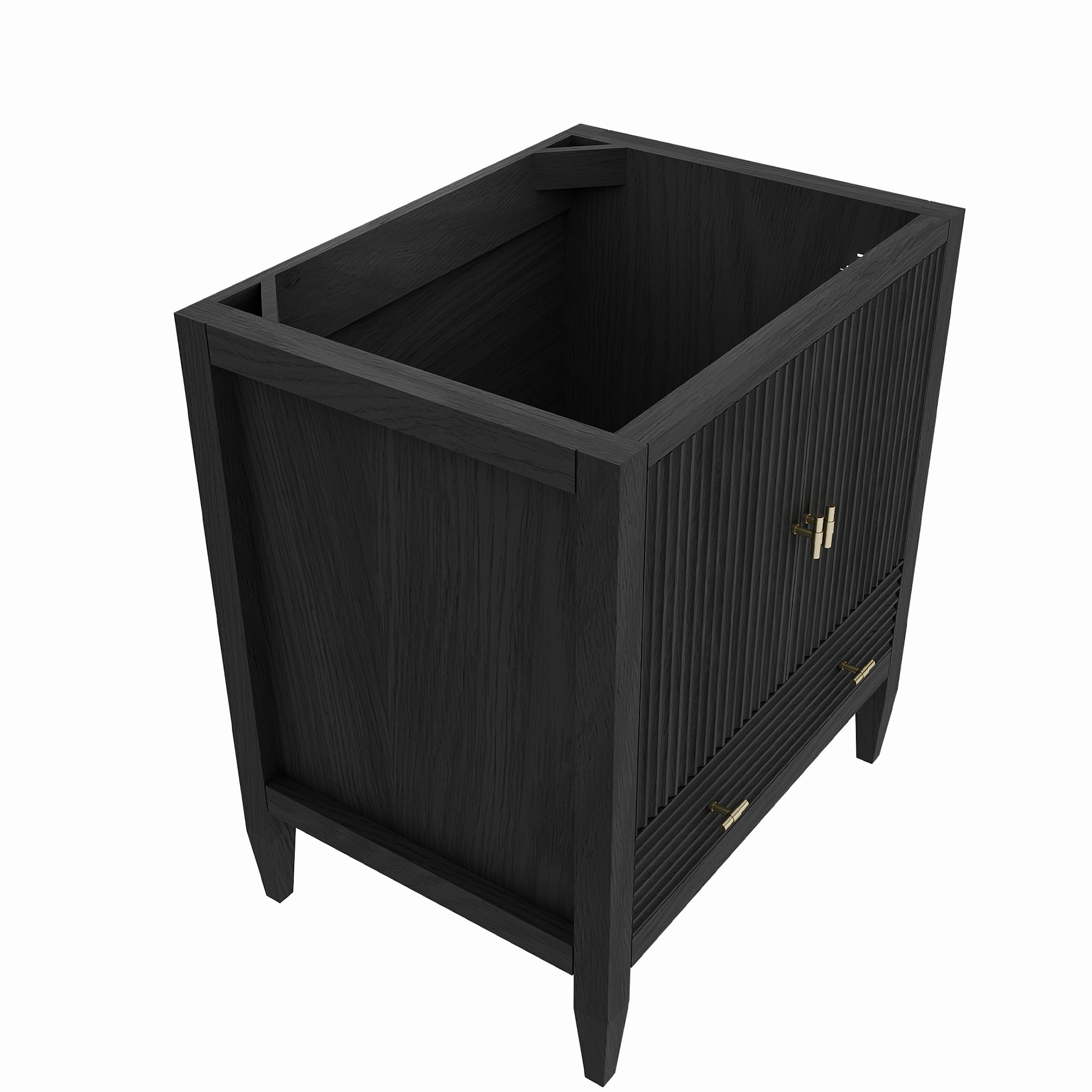 MAIDSTONE Valmont 30 Inch Fluted Vanity Base