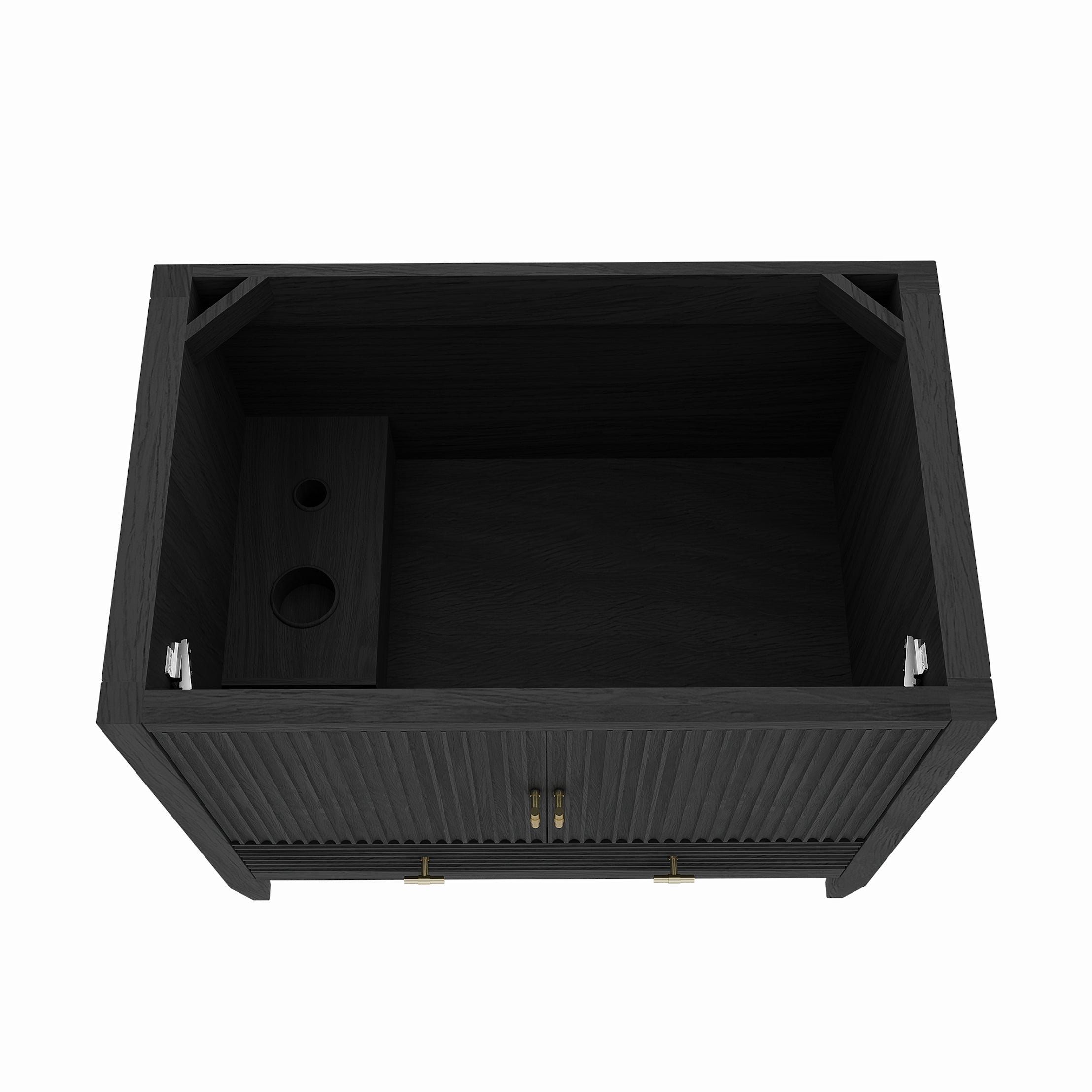 MAIDSTONE Valmont 36 Inch Fluted Vanity Base