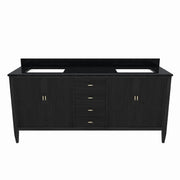 MAIDSTONE Valmont 72 Inch Fluted Vanity Base