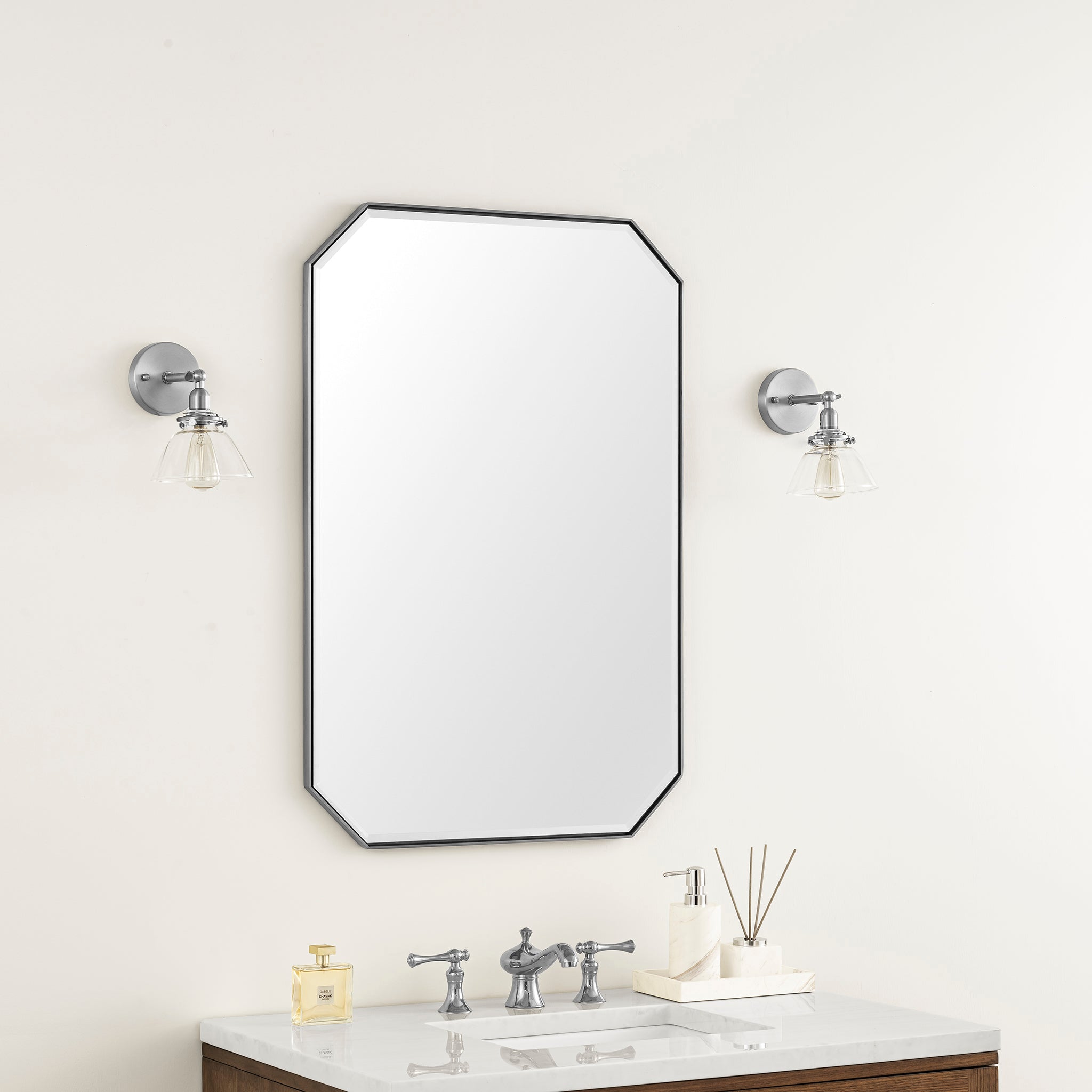 James Martin Rohe 24" Octagonal Mirror