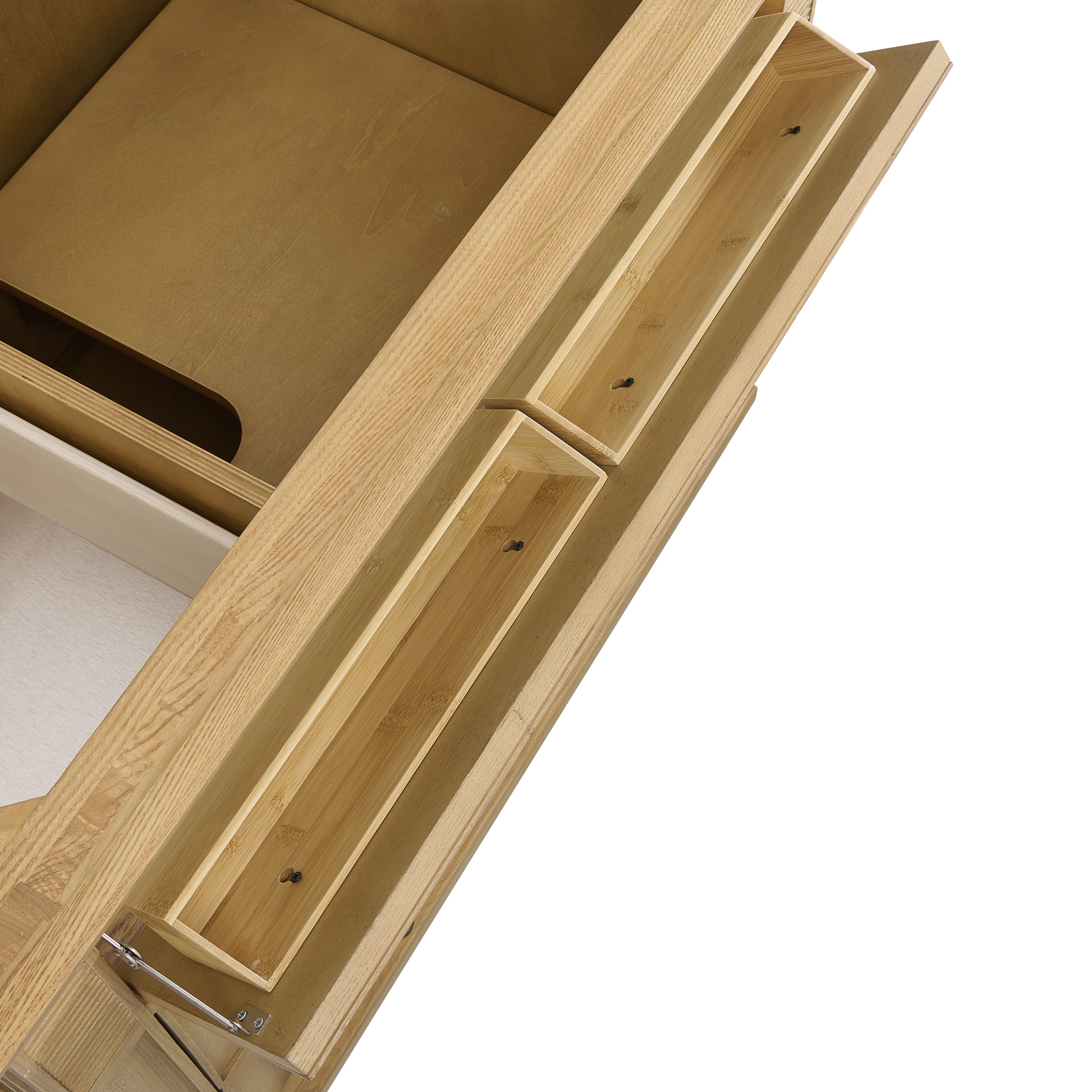 James Martin Lorelai 36" Single Vanity in Light Natural Oak with 3cm Countertop